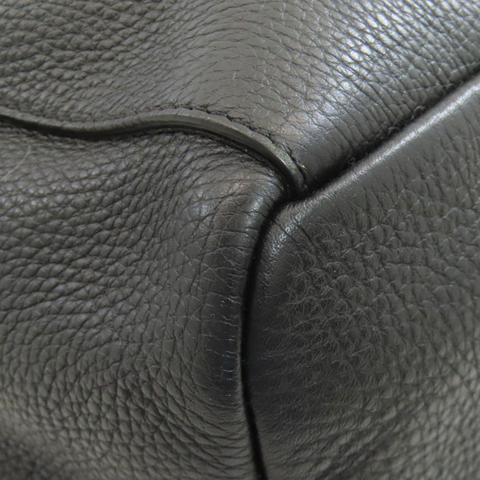 Fendi Black Leather Backpack (Pre-Owned)