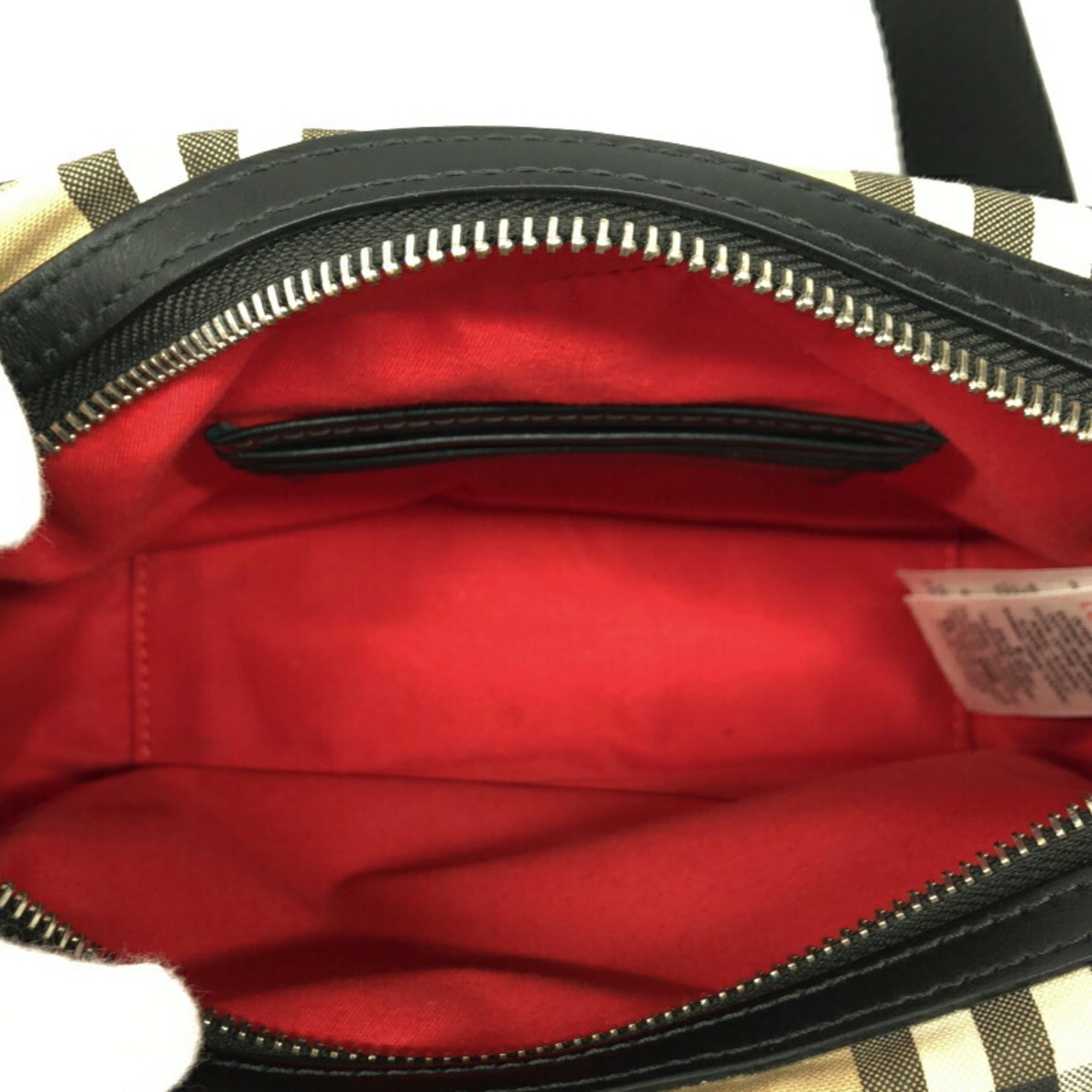 Burberry Beige Briefcase Shoulder Bag Sling Bag (Pre-Owned)