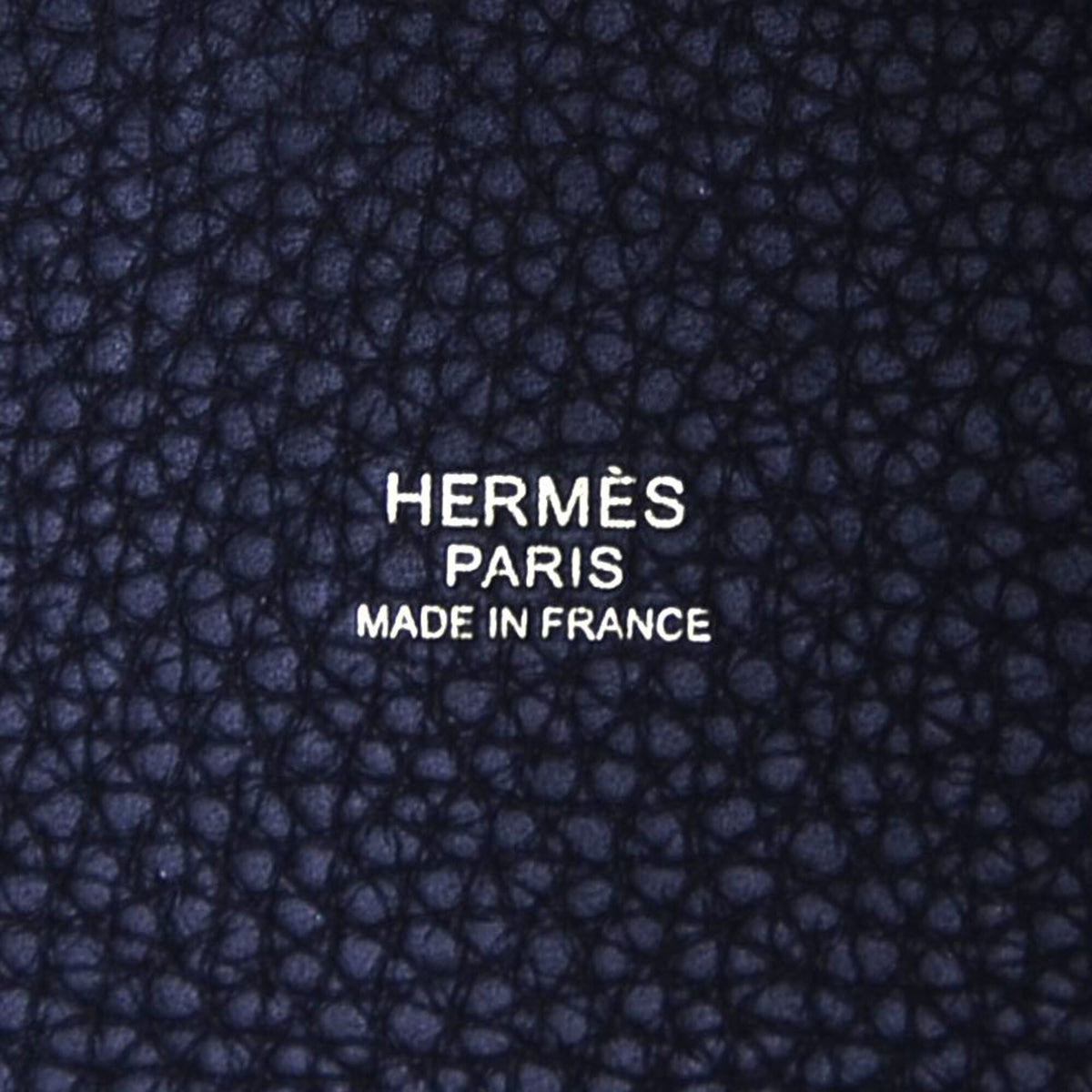 Hermes Black Taurillon Clemence Leather Handbag (Pre-Owned)