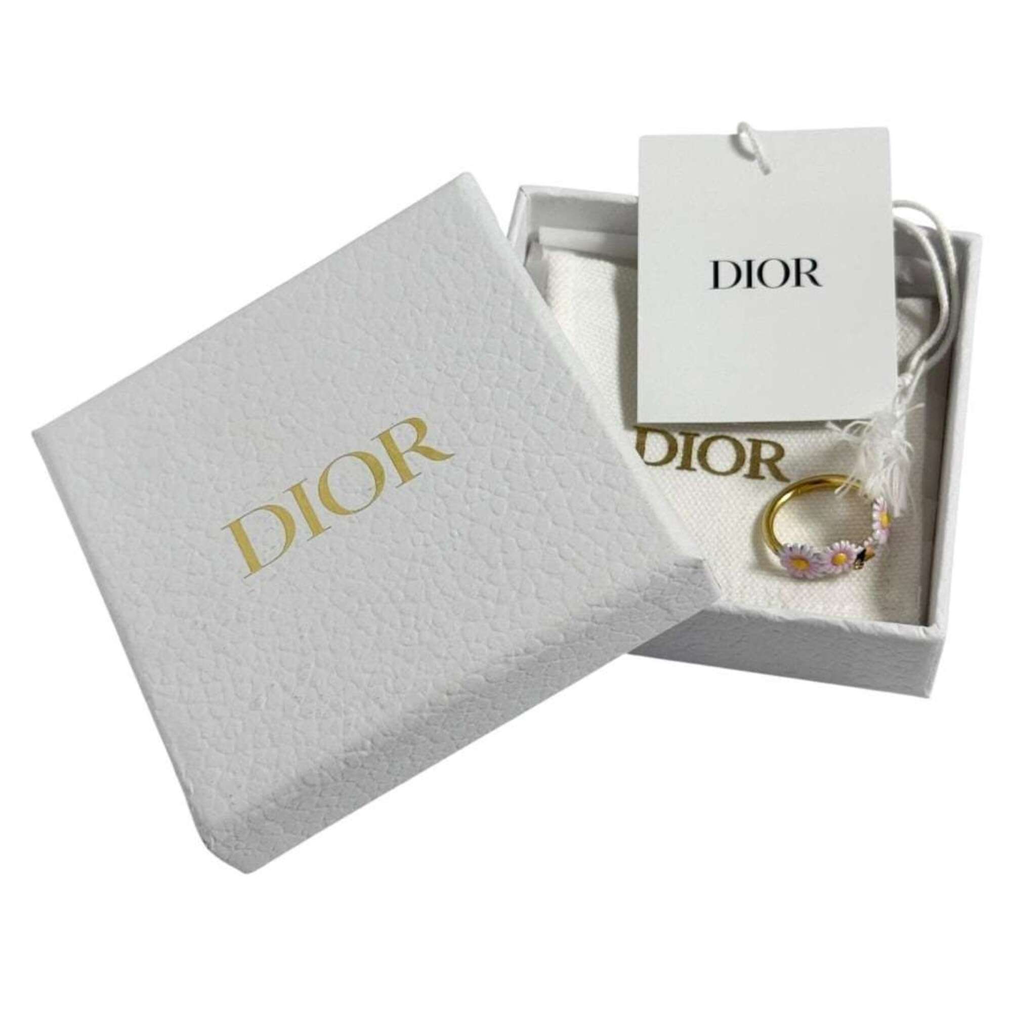 Christian Dior Metal Band Ring (Pre-Owned)