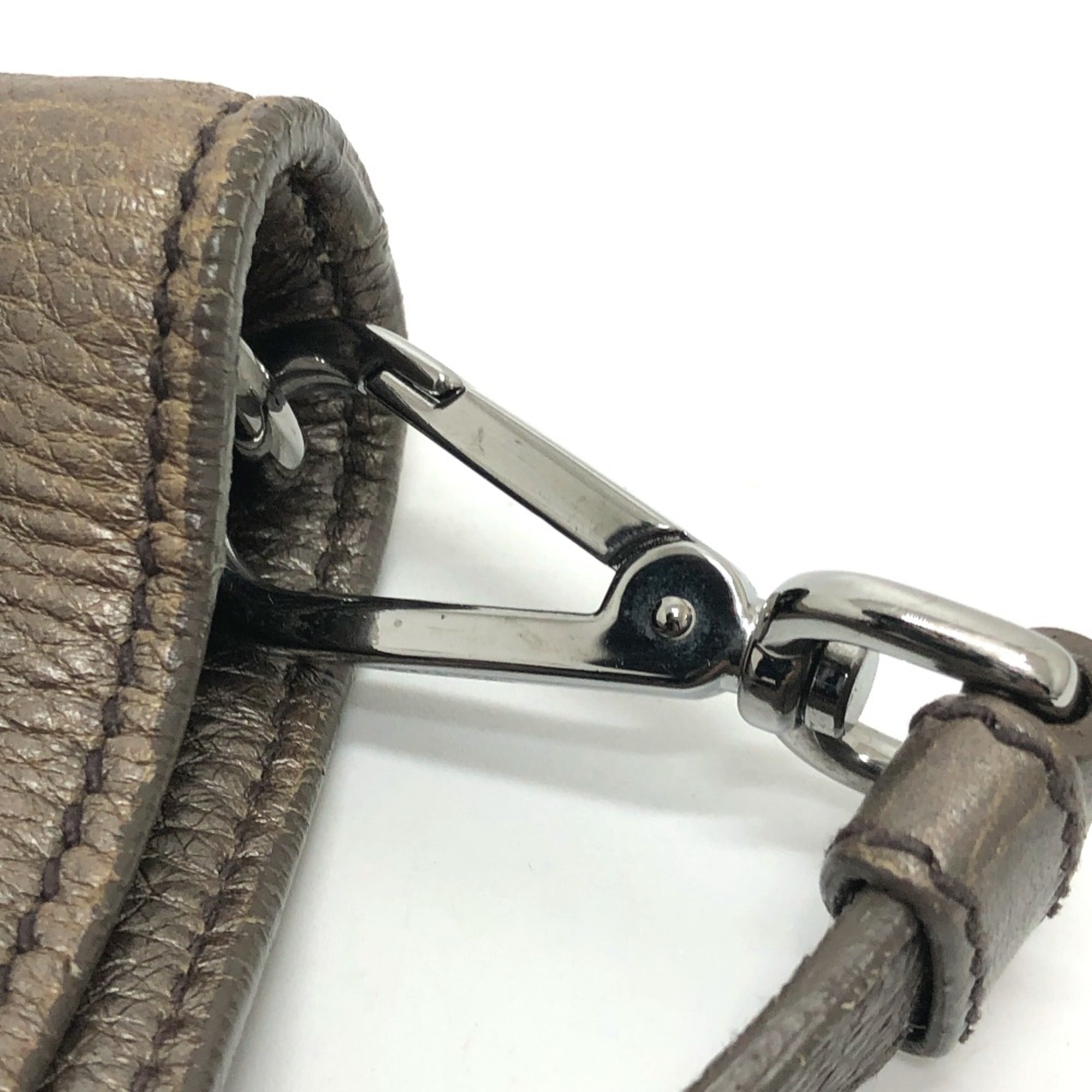 Prada Brown Leather Tote Bag (Pre-Owned)