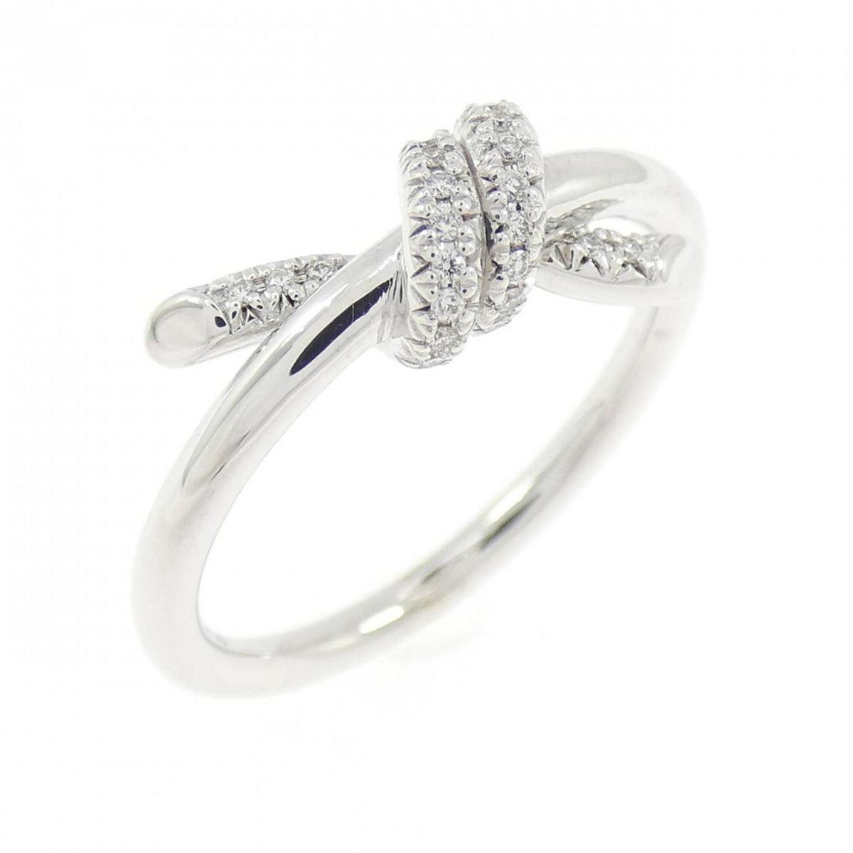 Tiffany White Gold White Gold (18K) Band Ring (Pre-Owned)