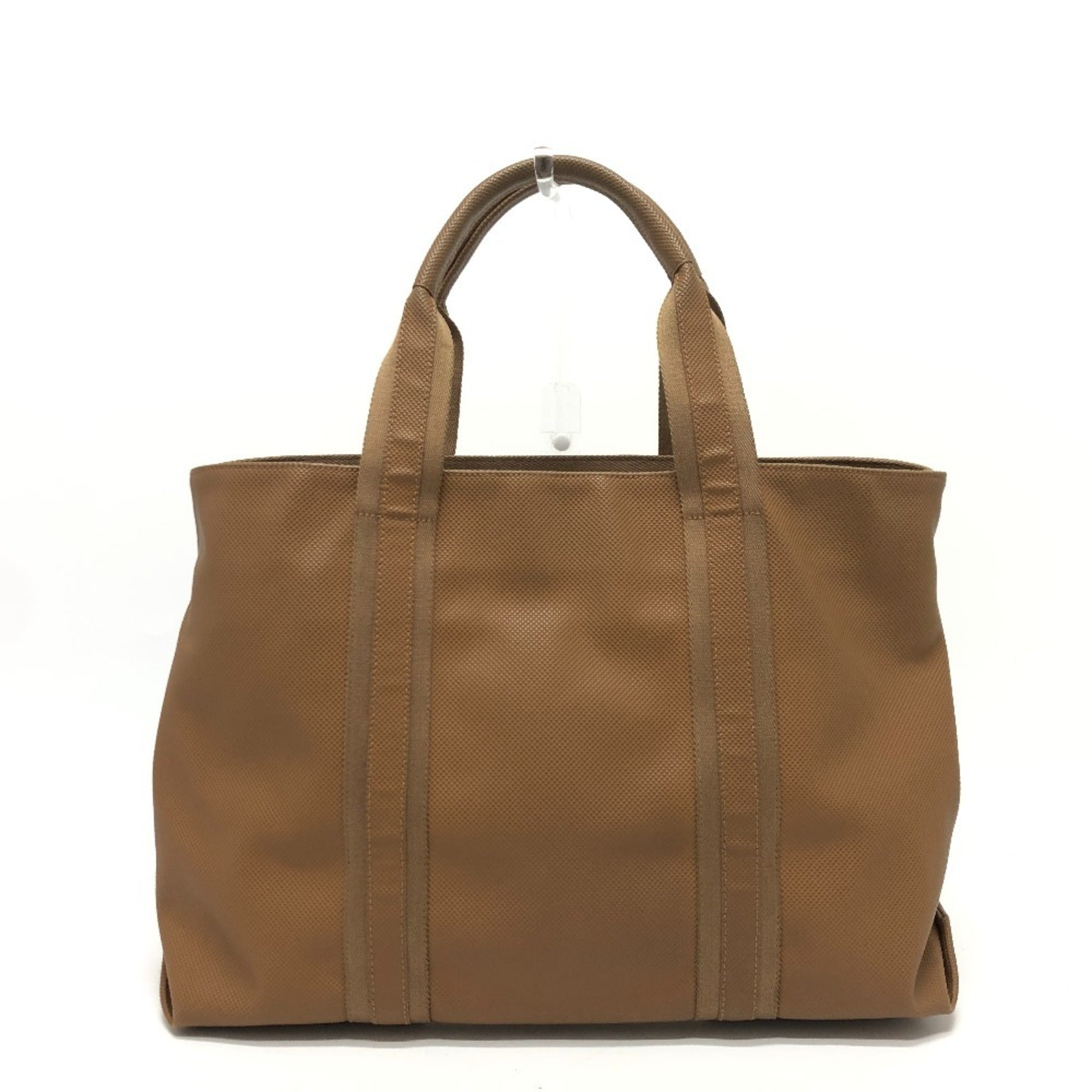 Bottega Veneta Brown Pvc Handbag Tote Bag (Pre-Owned)