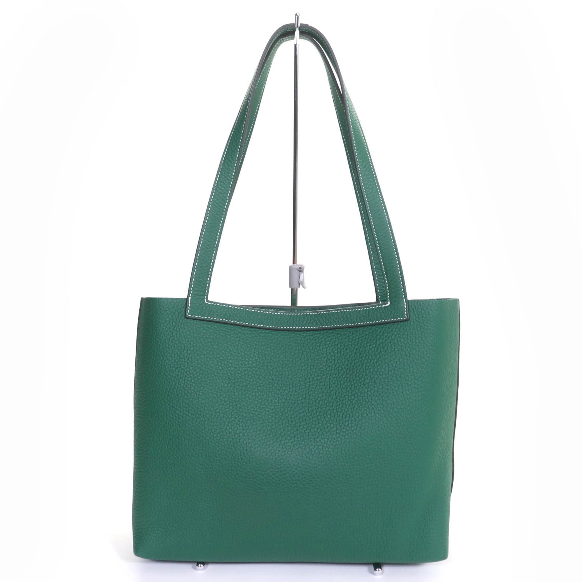 Hermes Taurillon Clemence Leather Tote Bag (Pre-Owned)