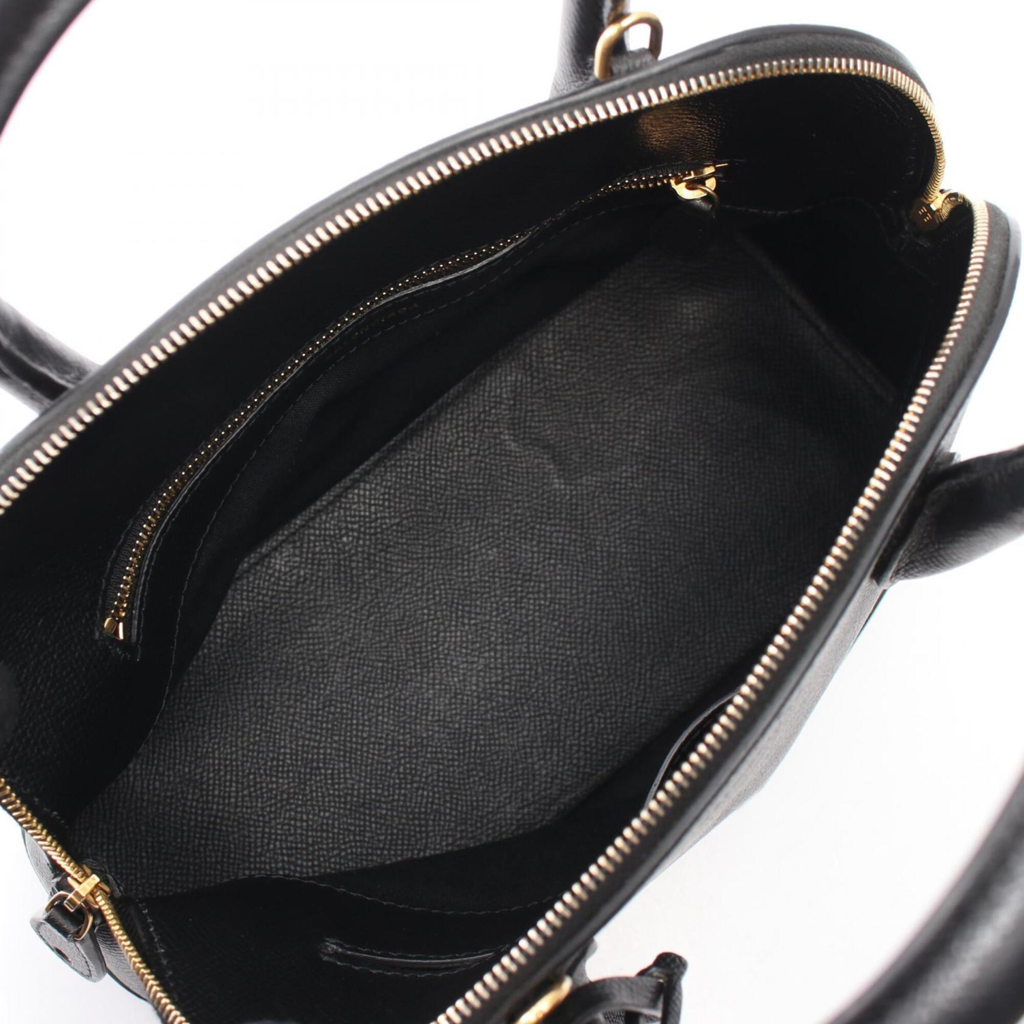 Balenciaga Black Leather Handbag (Pre-Owned)