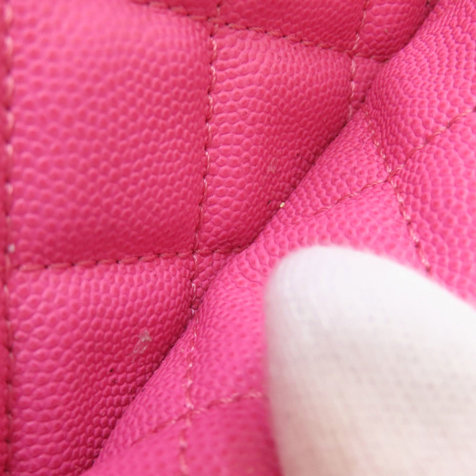 Chanel Pink Leather Backpack (Pre-Owned)
