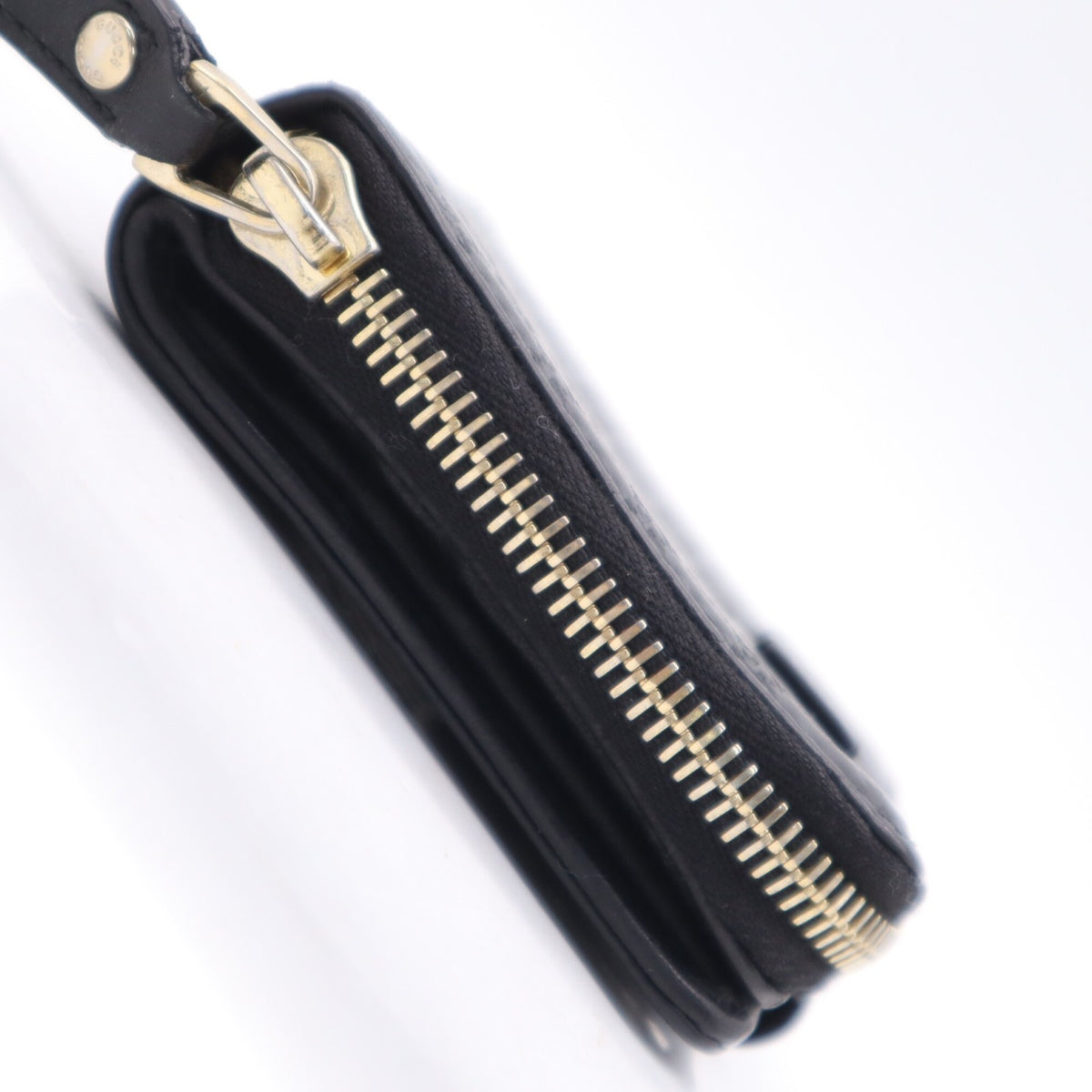 Gucci Microguccissima Black Leather Wallet (Bi-Fold) (Pre-Owned)