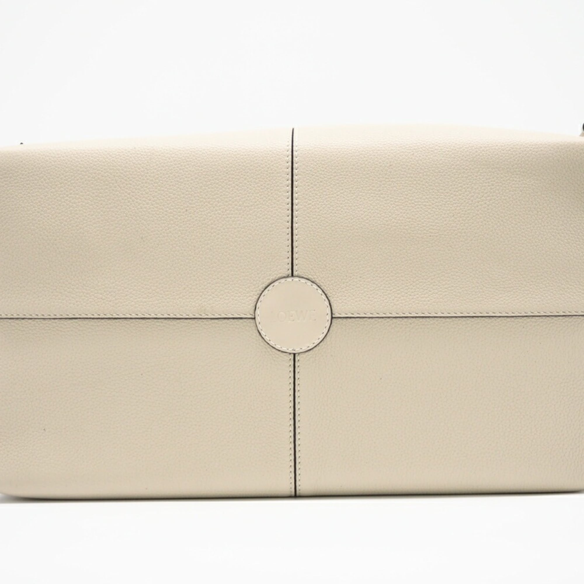 Loewe Beige Leather Tote Bag (Pre-Owned)