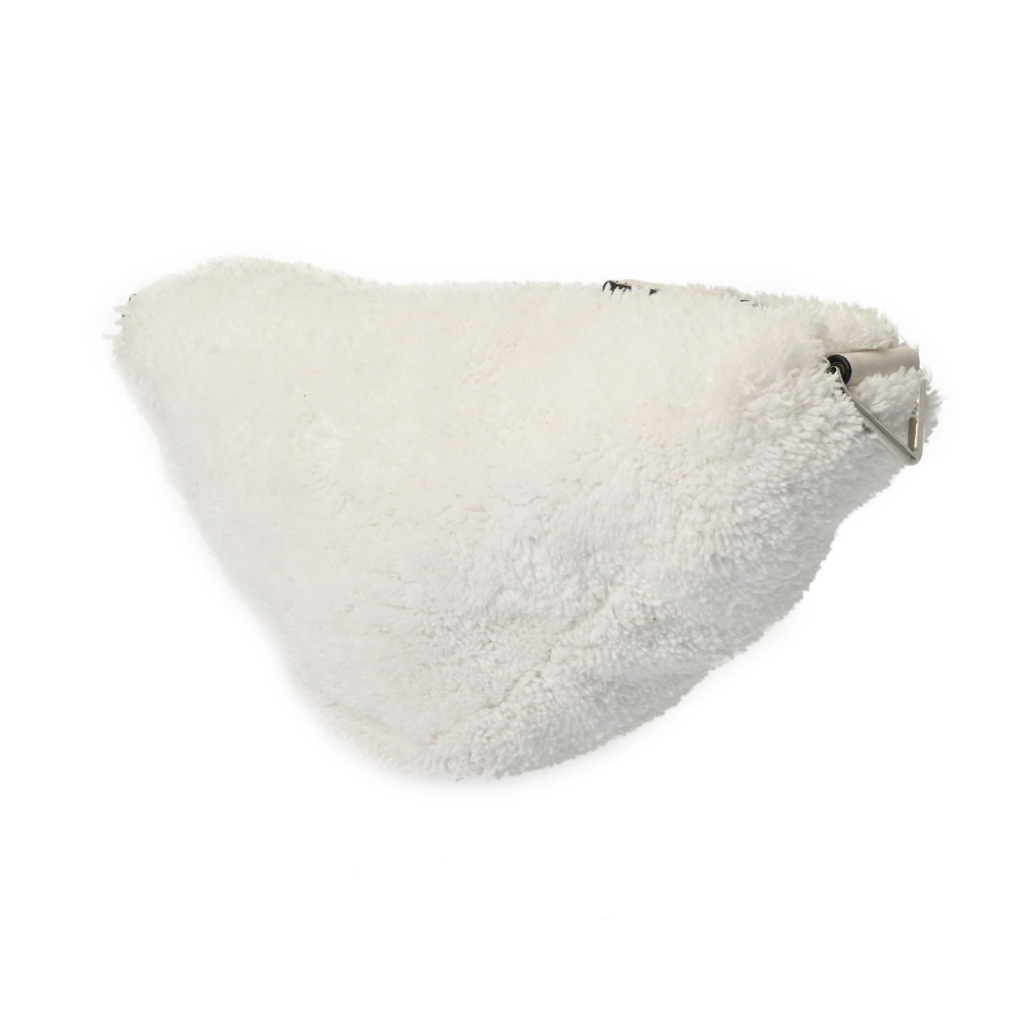 Prada White Pile Fabric Shoulder Bag (Pre-Owned)