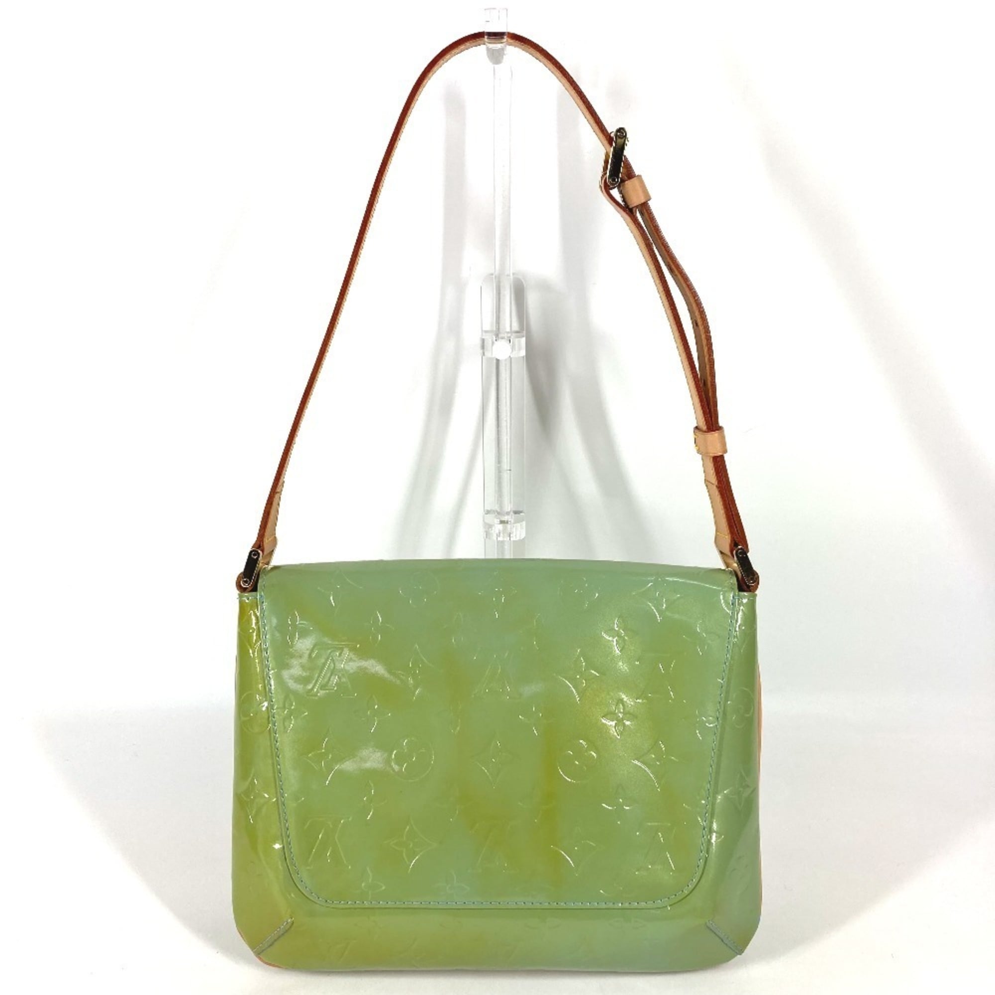 Louis Vuitton Monogram Vernis Baby Blue Monogram Vernis Shoulder Bag (Pre-Owned)