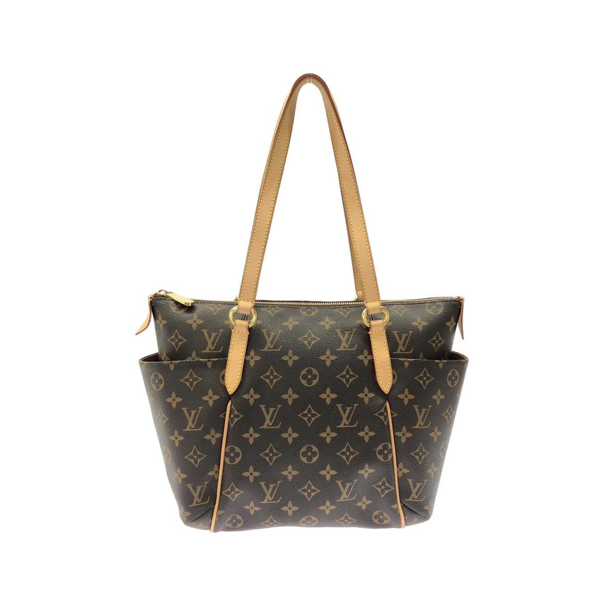 Louis Vuitton Marron Coated Canvas Handbag (Pre-Owned)