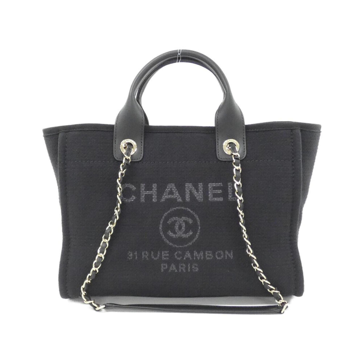 Chanel Black Handbag (Pre-Owned)