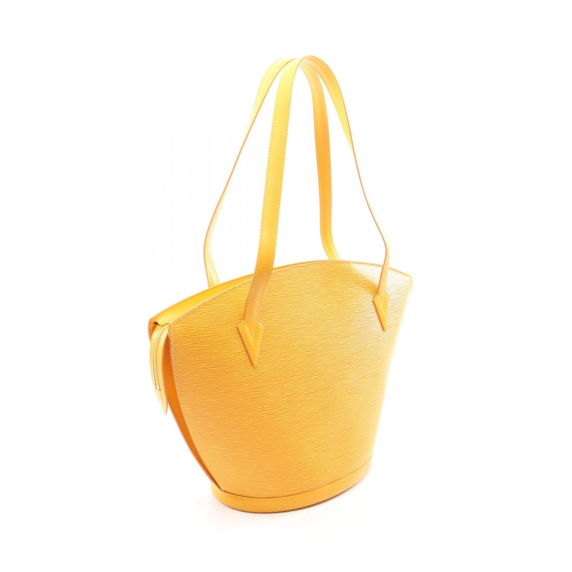 Louis Vuitton Yellow Epi Leather Handbag Shoulder Bag (Pre-Owned)