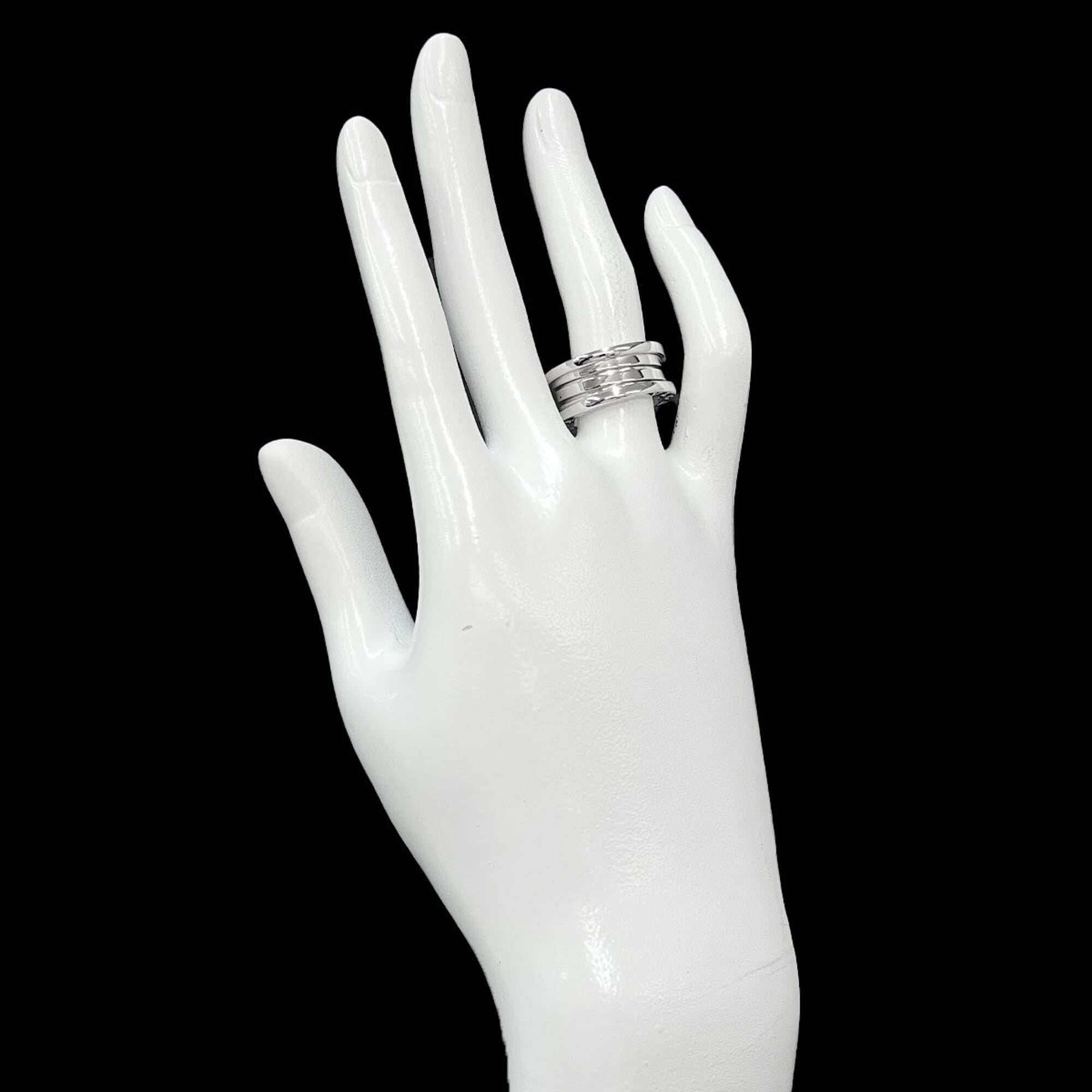 Bvlgari White Gold (18K) Band Ring (Pre-Owned)