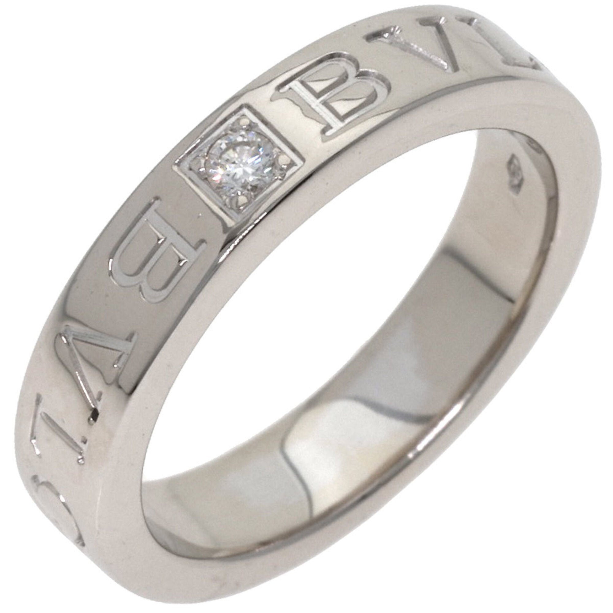 Bvlgari White Gold (18K) Band Ring (Pre-Owned)