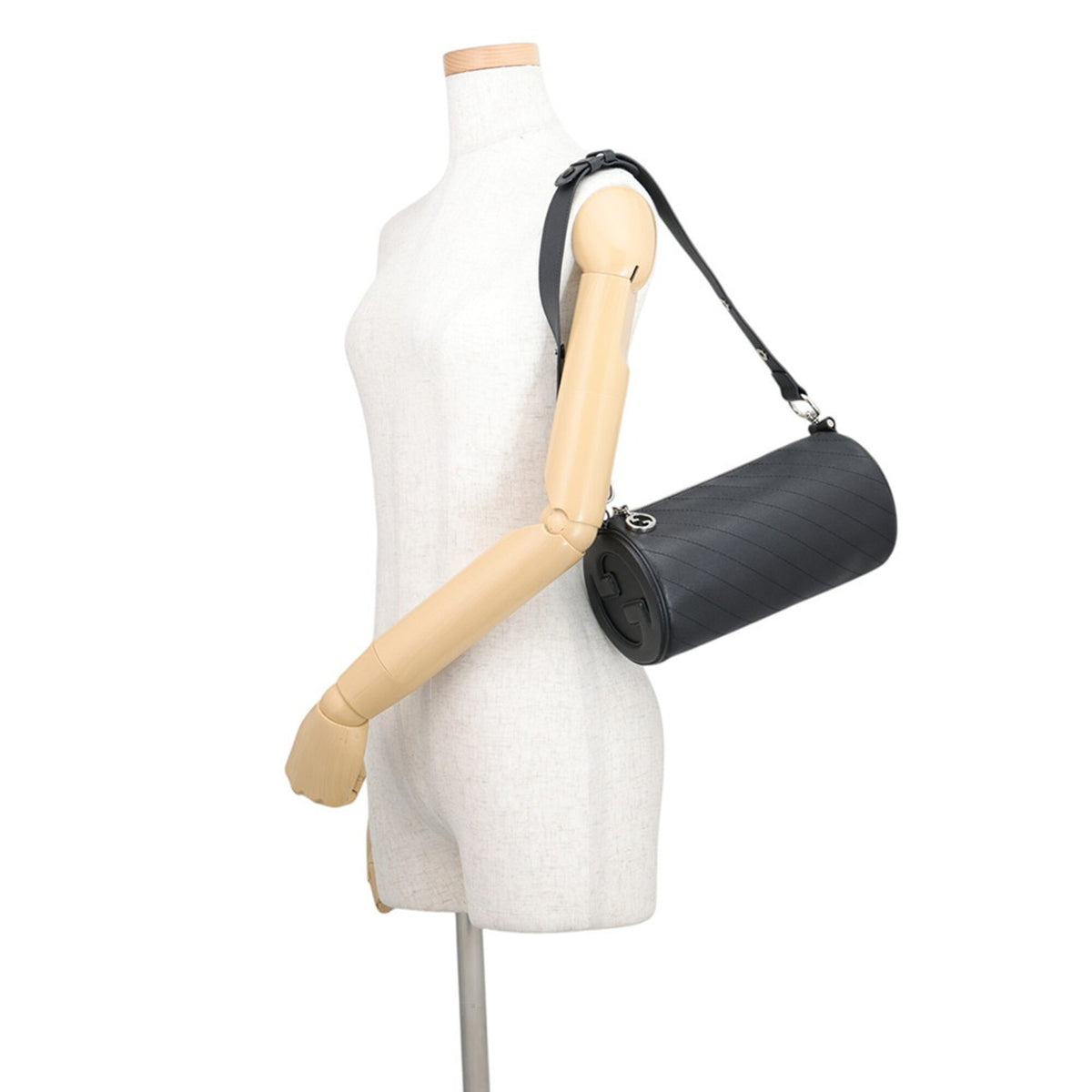 Gucci Black Leather Shoulder Bag (Pre-Owned)