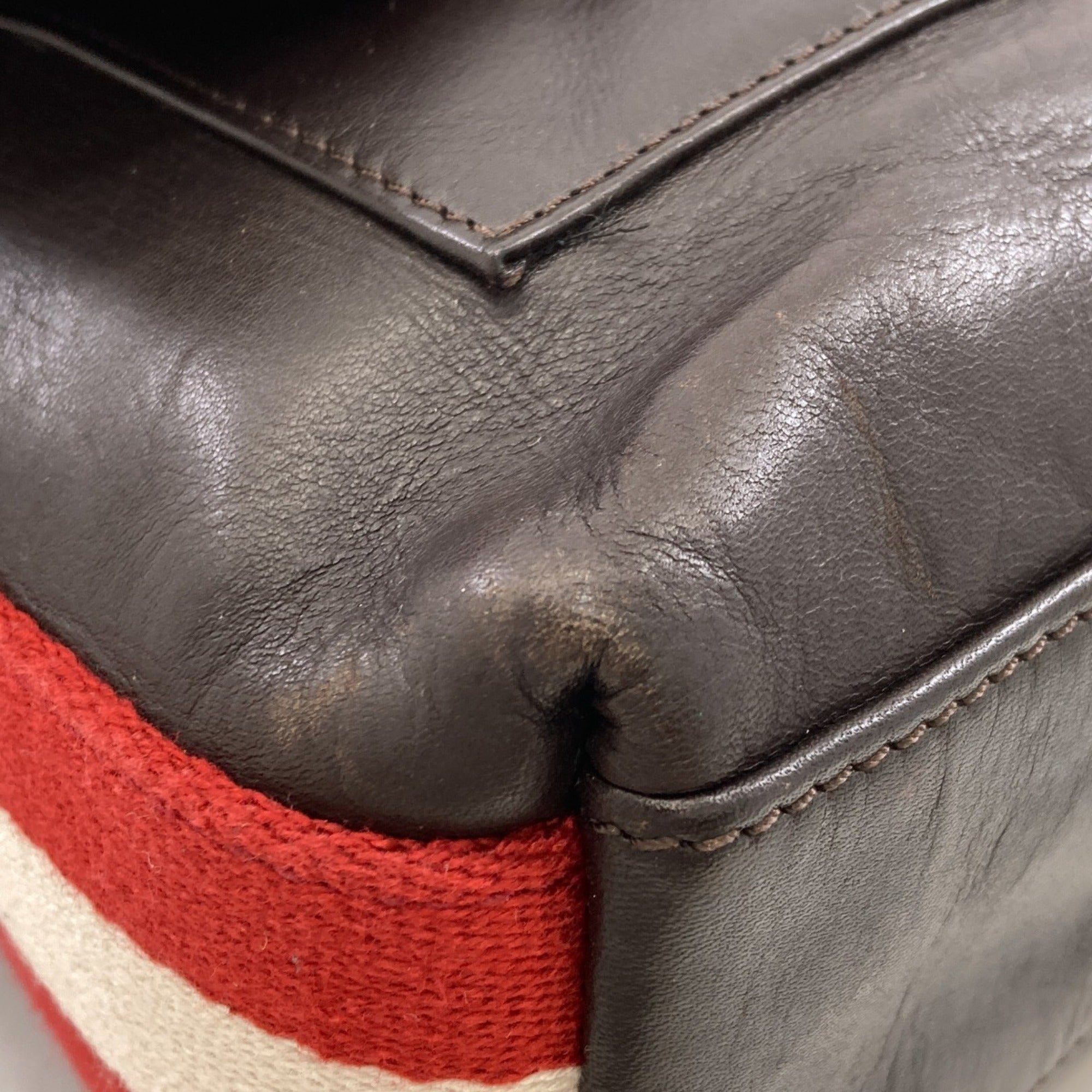 Bally Brown Leather Shoulder Bag (Pre-Owned)