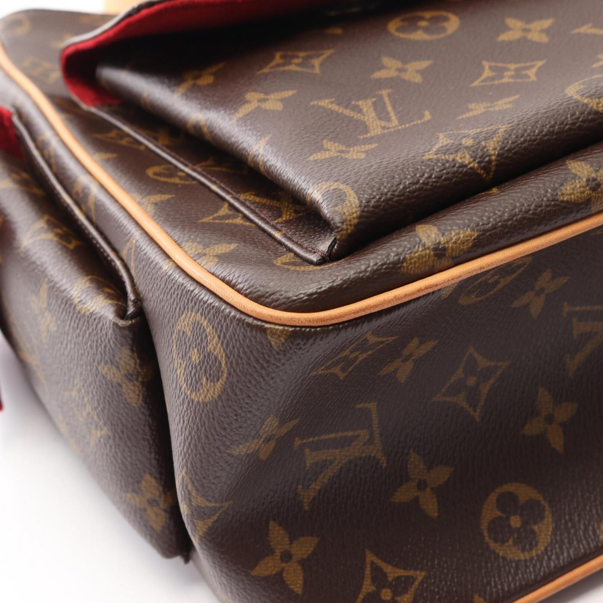 Louis Vuitton Brown Monogram Monogram Leather Handbag (Pre-Owned)