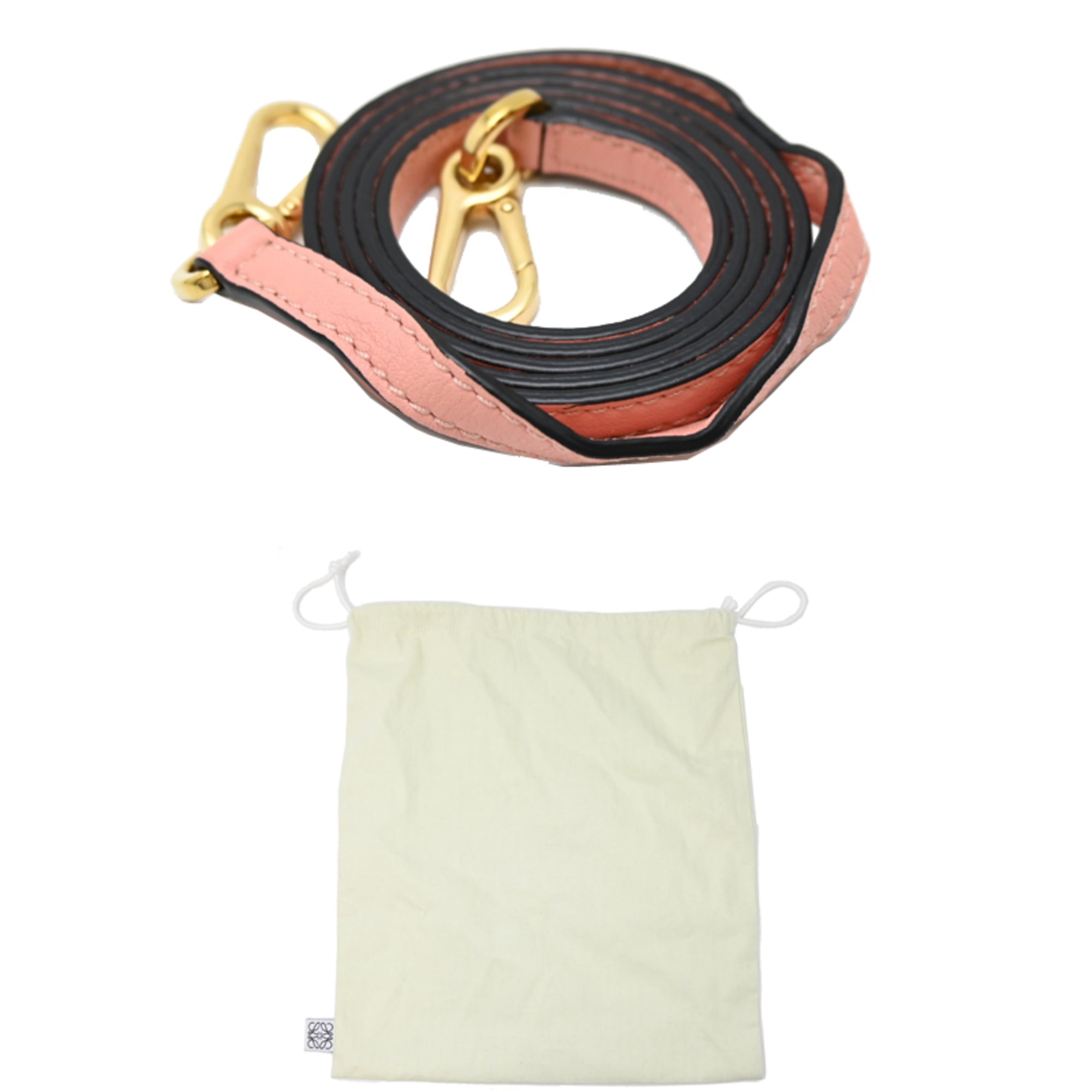 Loewe Pink Leather Shoulder Bag (Pre-Owned)
