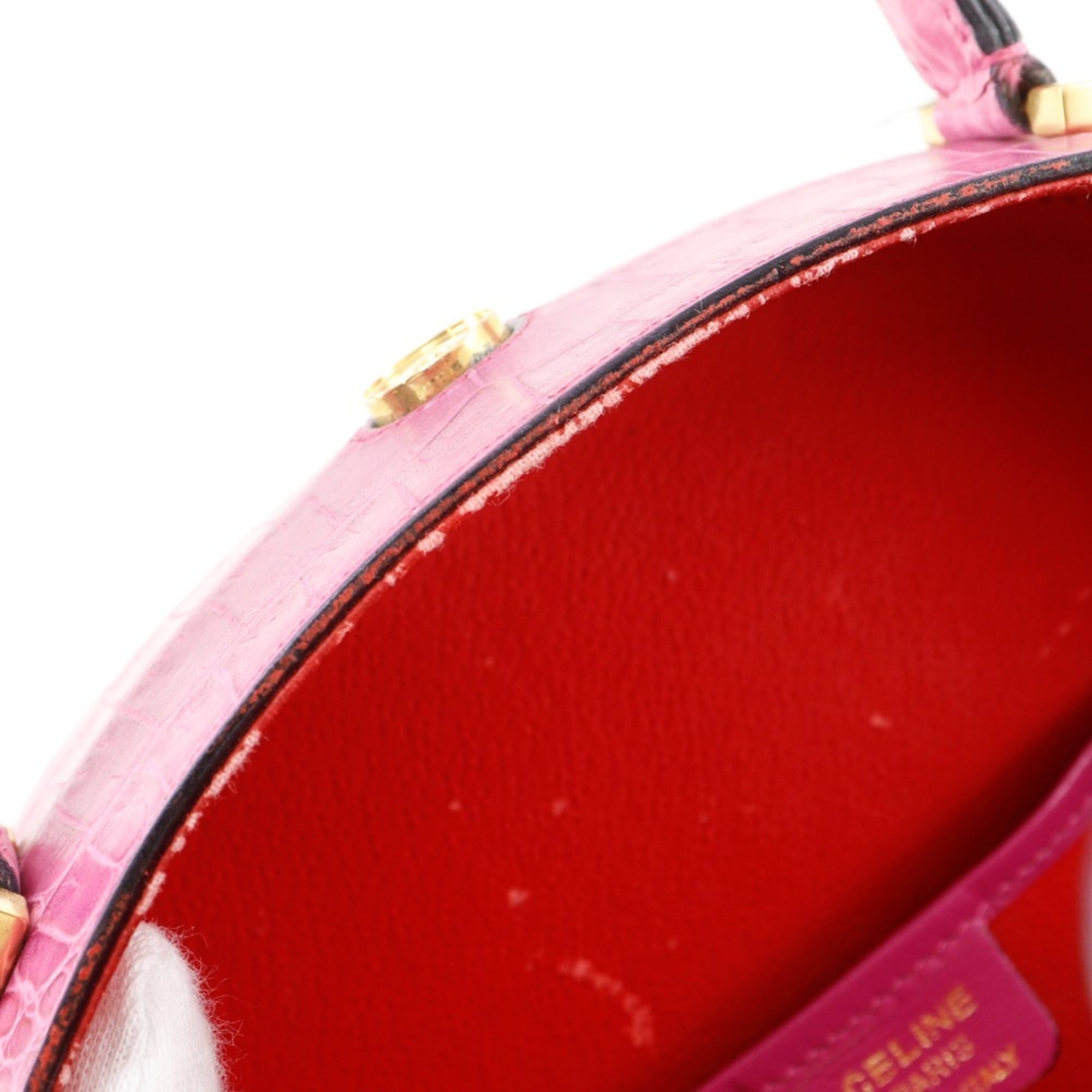 Celine Pink Leather Handbag (Pre-Owned)