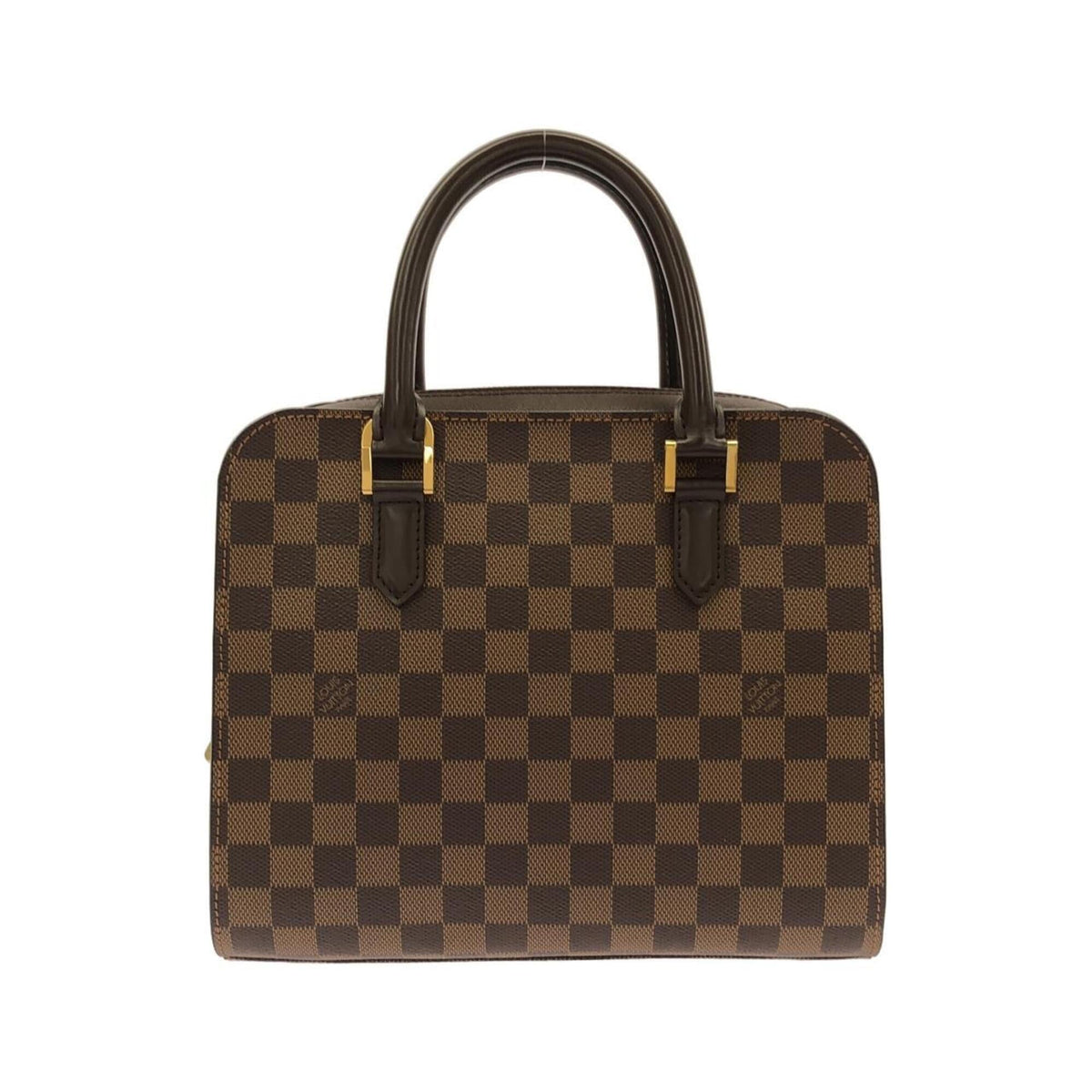 Louis Vuitton Brown Coated Canvas Handbag (Pre-Owned)