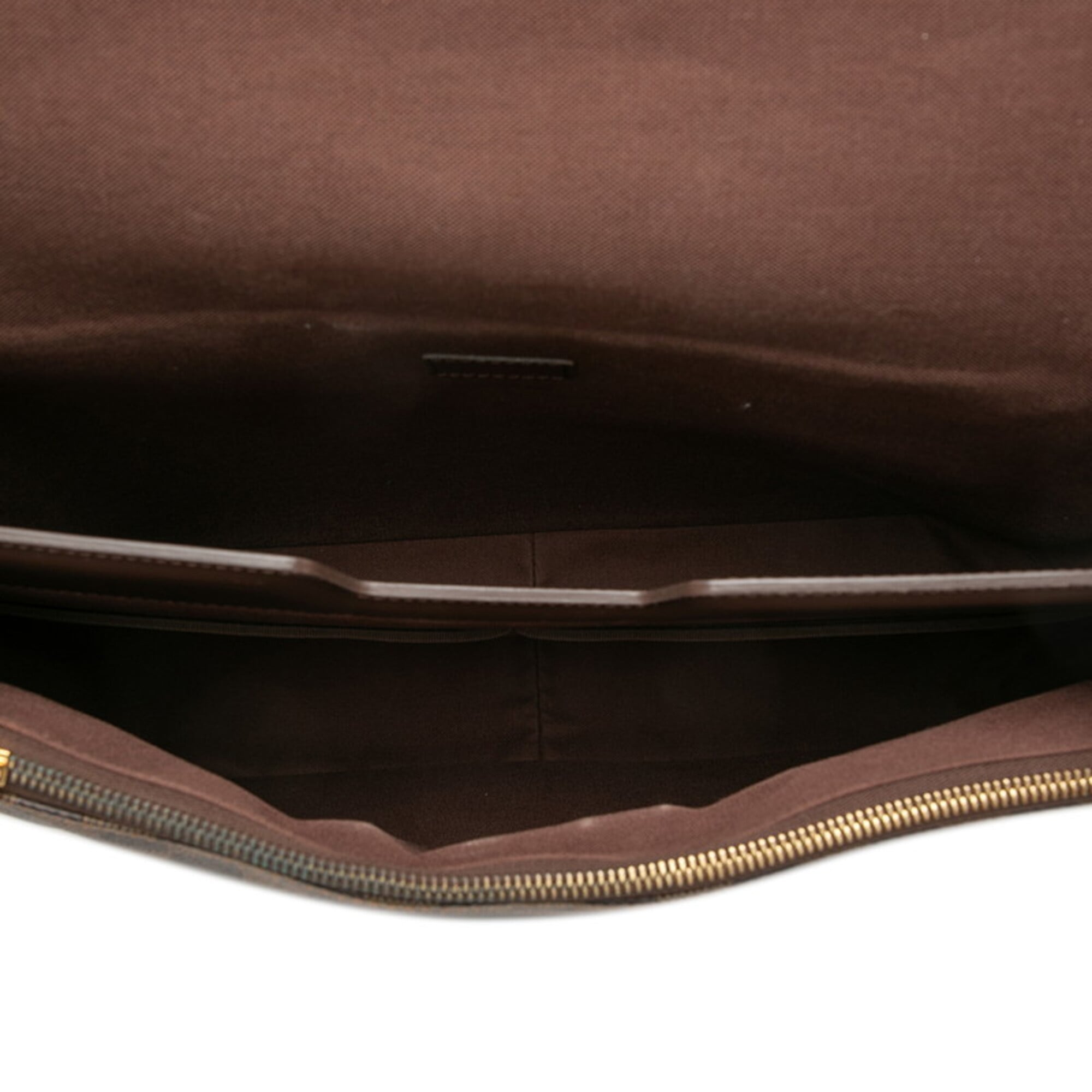 Louis Vuitton Damier Brown Pvc Leather Shoulder Bag (Pre-Owned)