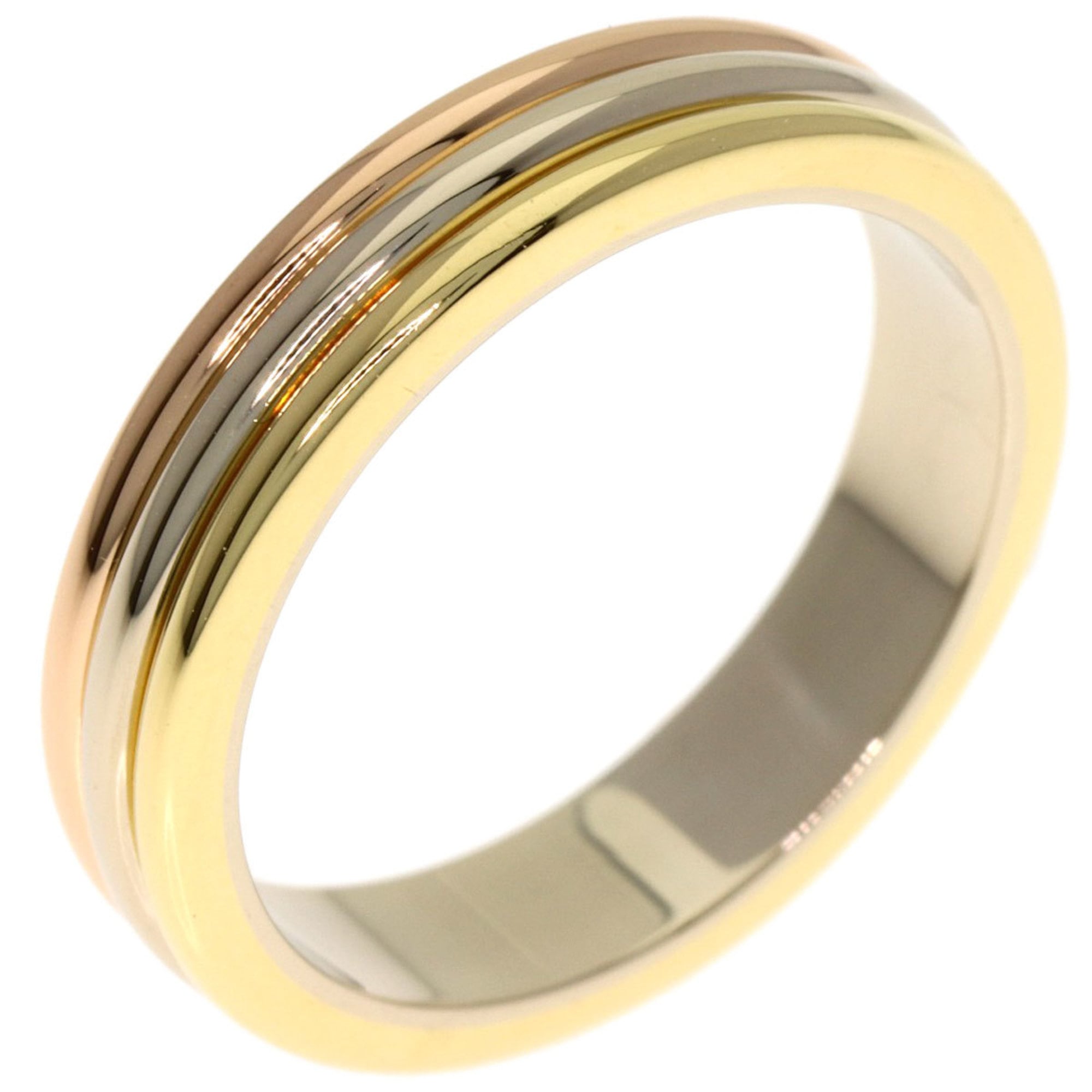 Cartier Yellow Gold (18K) Pink Gold (18K) White Gold (18K) Band Ring (Pre-Owned)