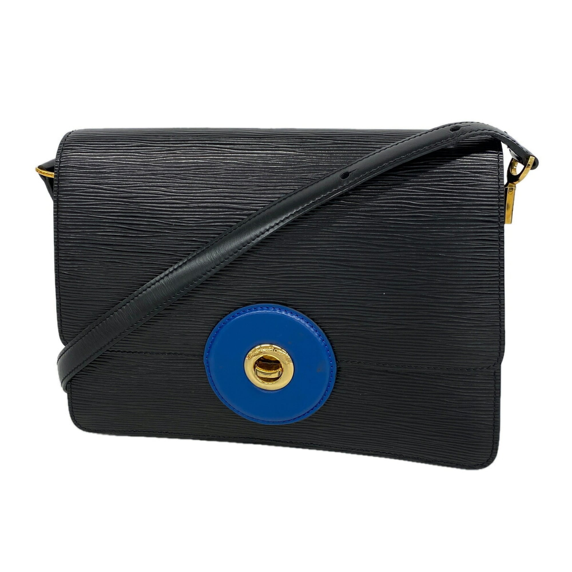 Louis Vuitton Blue Noir Shoulder Bag (Pre-Owned)