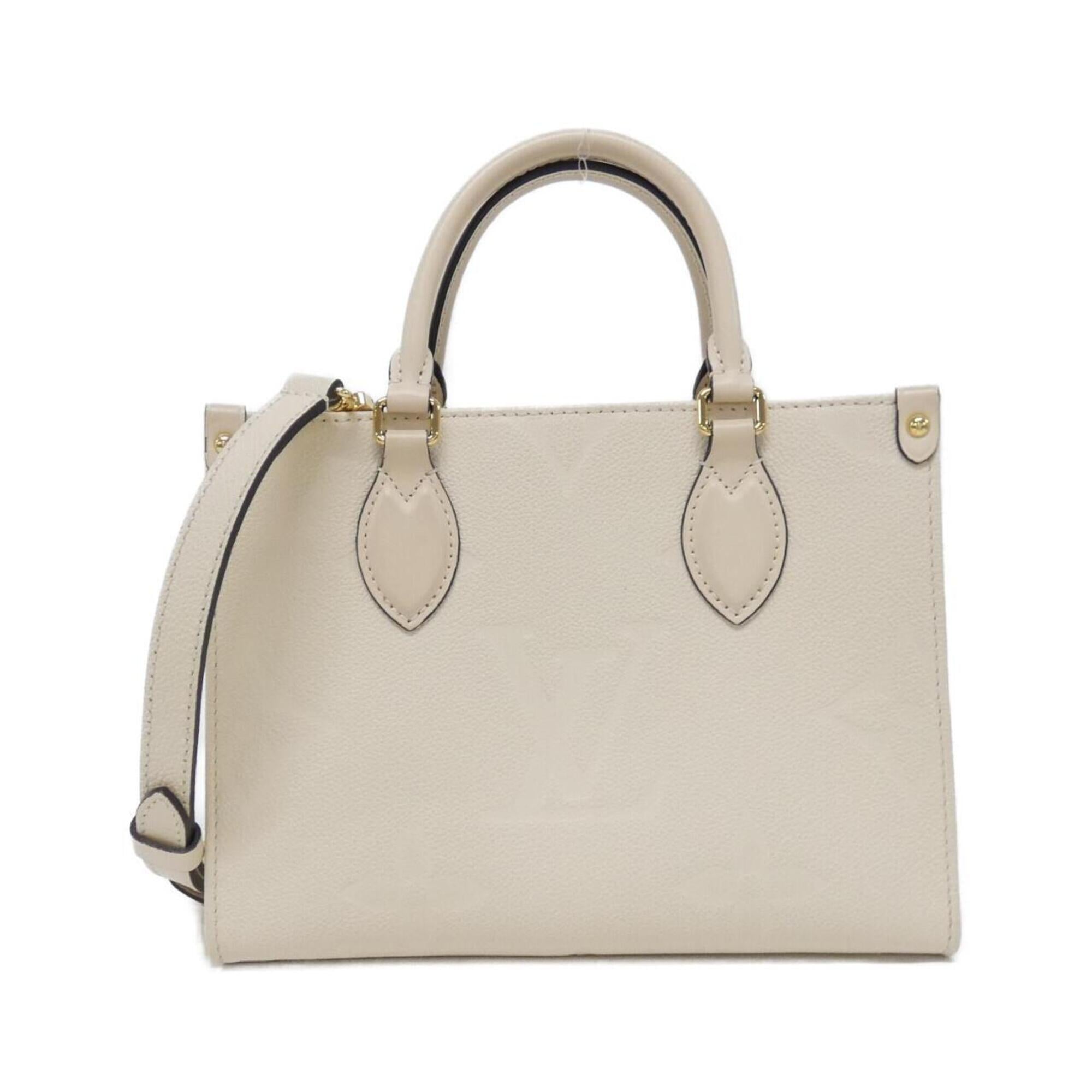 Louis Vuitton Beige Monogram Empreinte Handbag (Pre-Owned)
