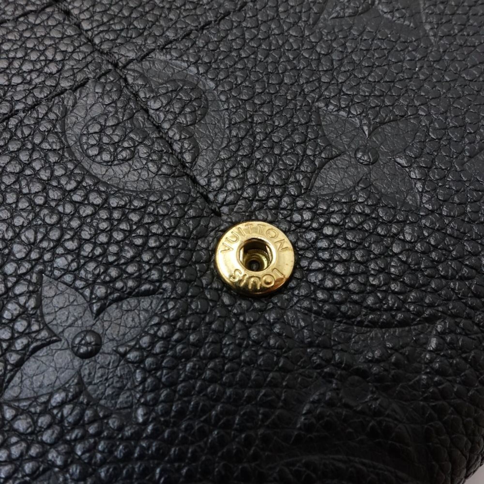 Louis Vuitton Noir Monogram Empreinte Long Wallet (Bi-Fold) (Pre-Owned)