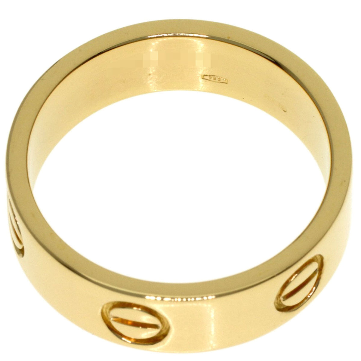 Cartier Love Yellow Gold (18K) Band Ring (Pre-Owned)