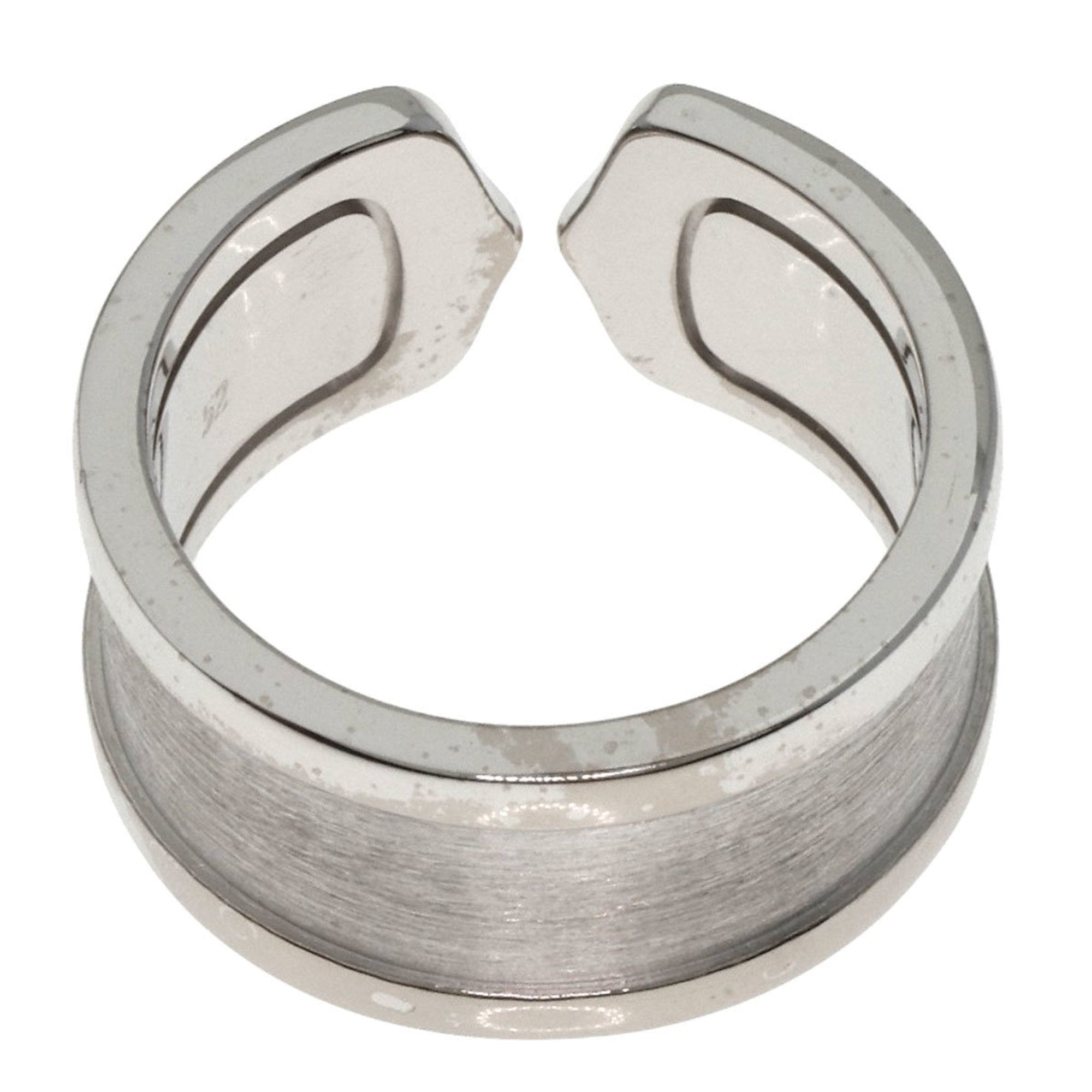 Cartier C2 White Gold (18K) Band Ring (Pre-Owned)