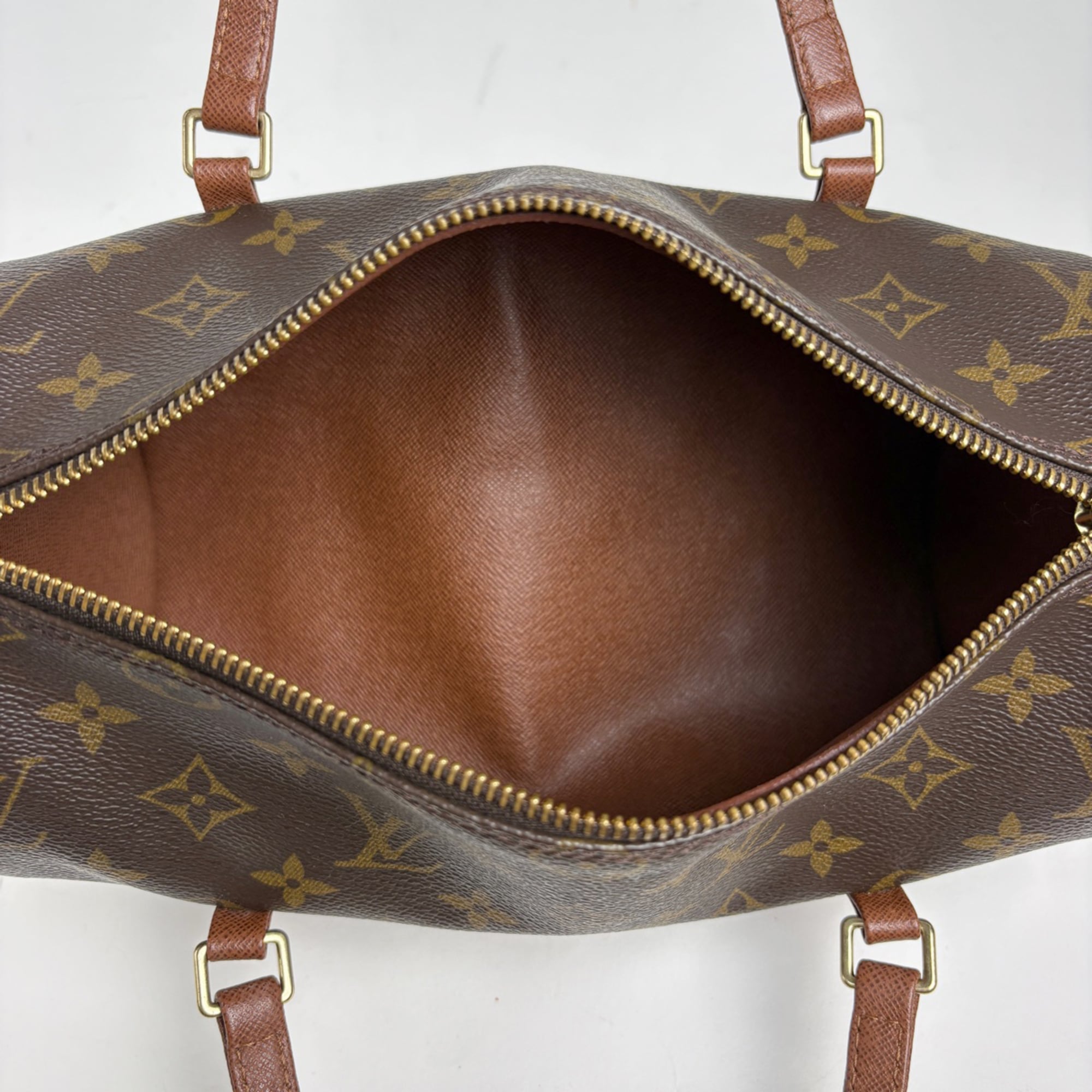 Louis Vuitton Brown Monogram Handbag (Pre-Owned)
