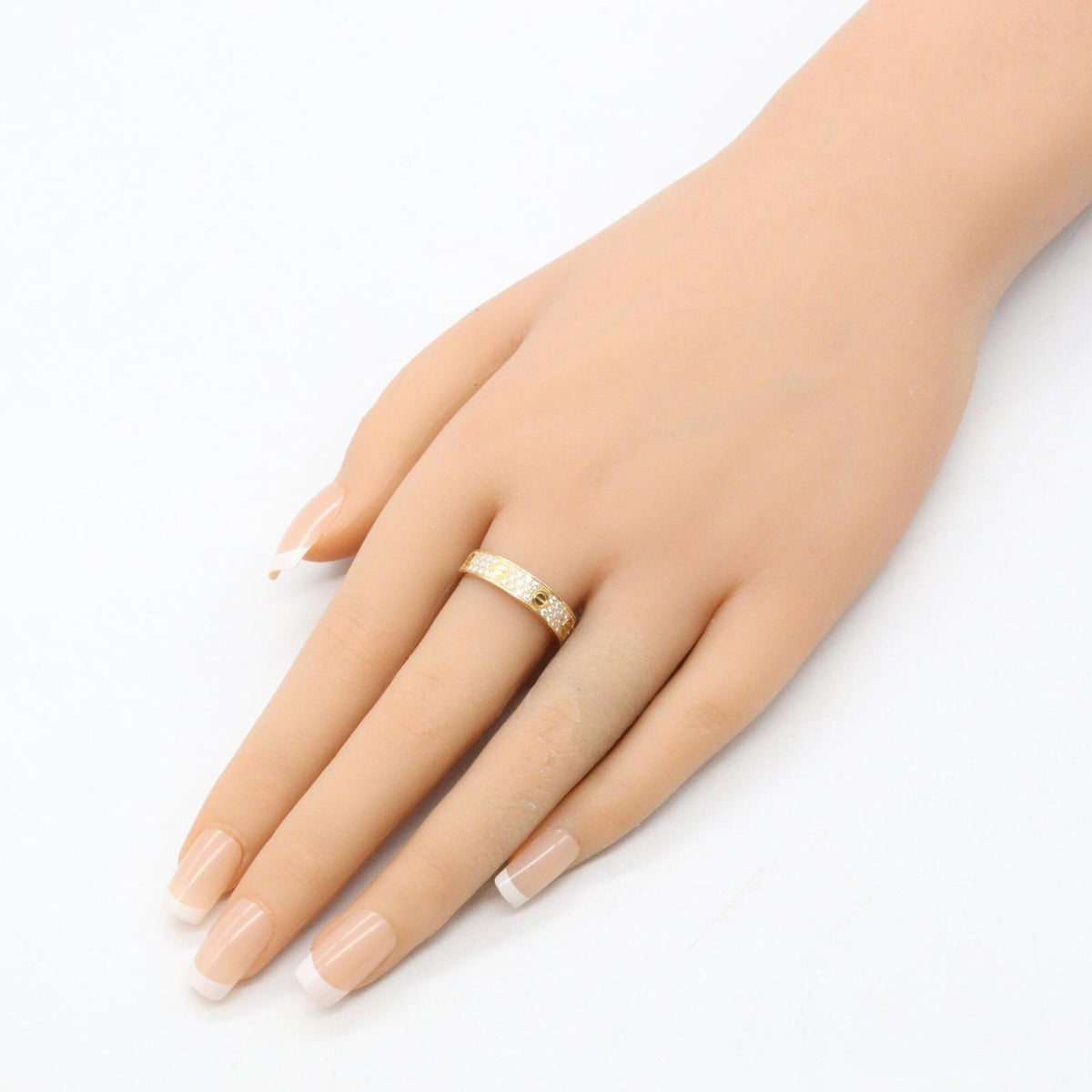 Cartier Gold Clear Yellow Gold (18K) Band Ring (Pre-Owned)