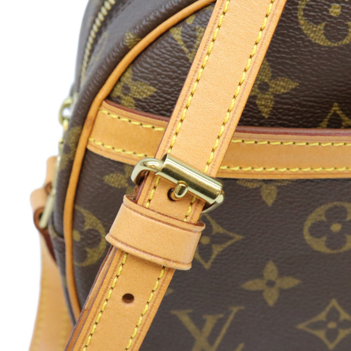 Louis Vuitton Brown Monogram Shoulder Bag (Pre-Owned)