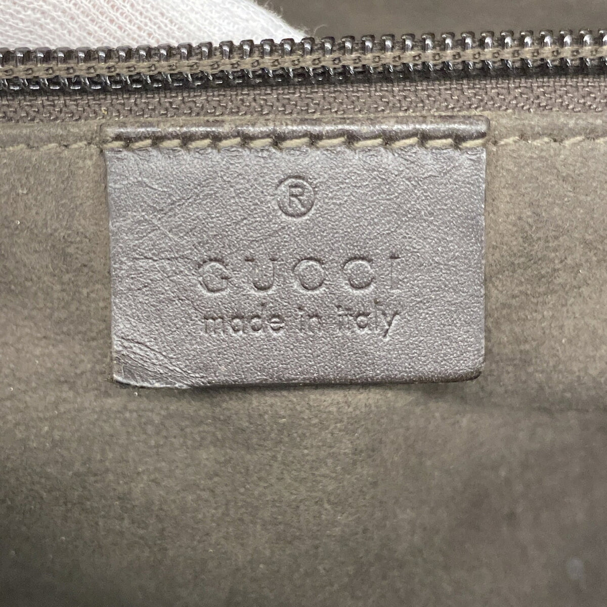 Gucci Beige Brown Pvc Tote Bag (Pre-Owned)