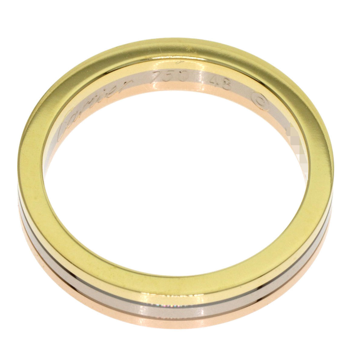 Cartier Yellow Gold (18K) Pink Gold (18K) White Gold (18K) Band Ring (Pre-Owned)
