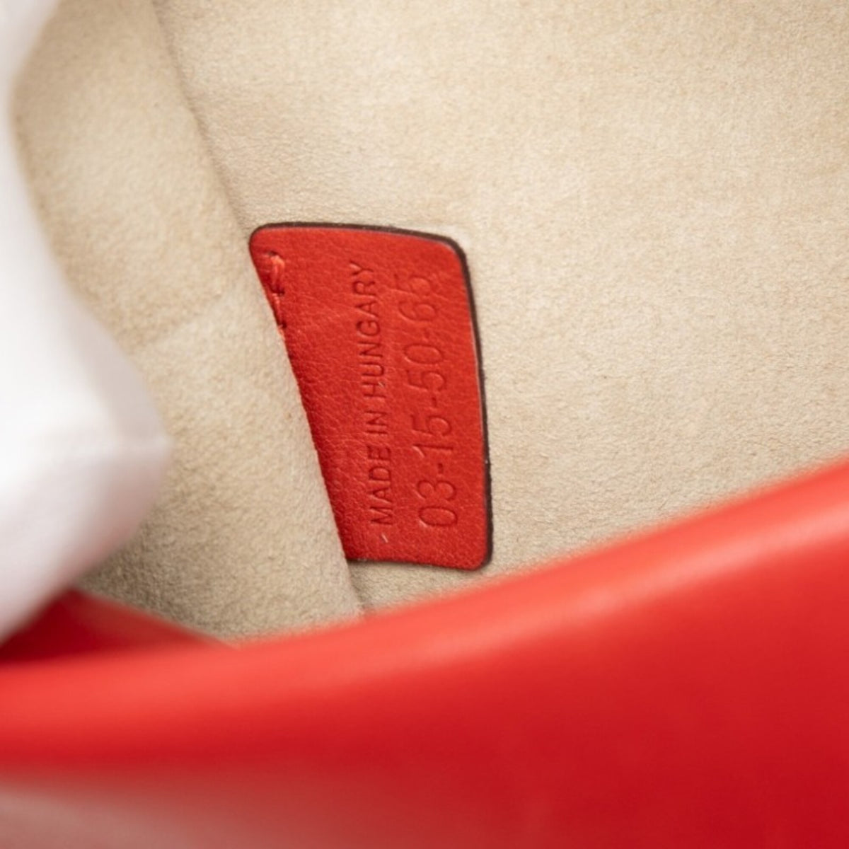 Chloé Red Color Leather Shoulder Bag (Pre-Owned)