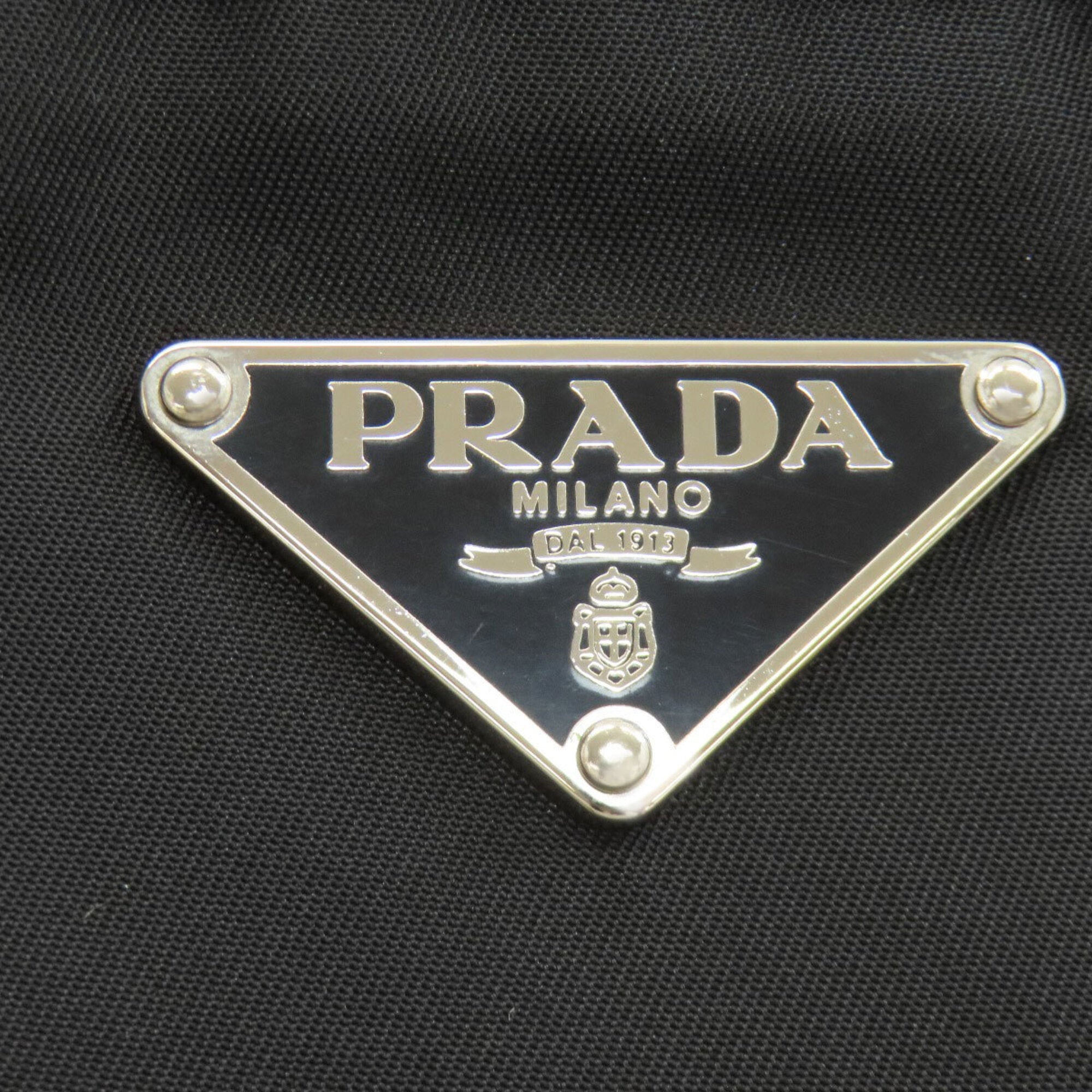 Prada Black Nylon Shoulder Bag (Pre-Owned)