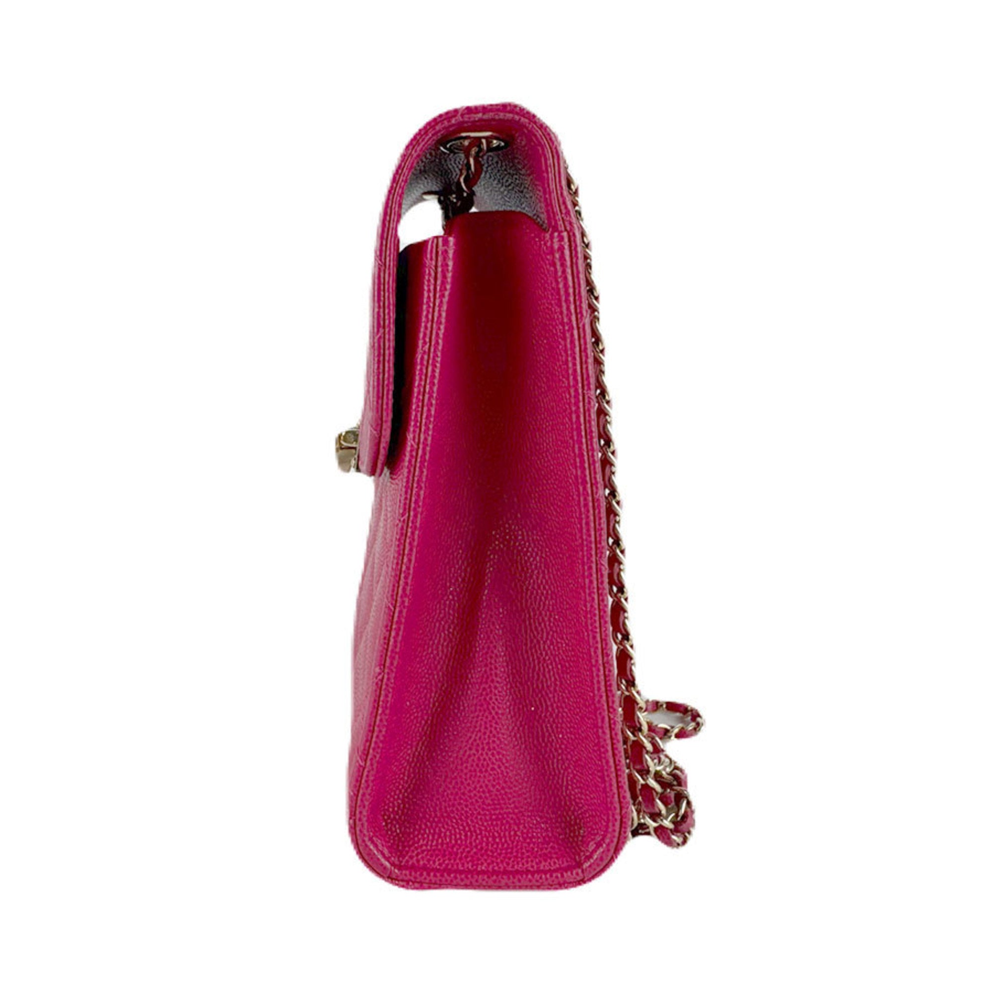 Chanel Matelasse Gold Grained Calfskin Shoulder Bag (Pre-Owned)