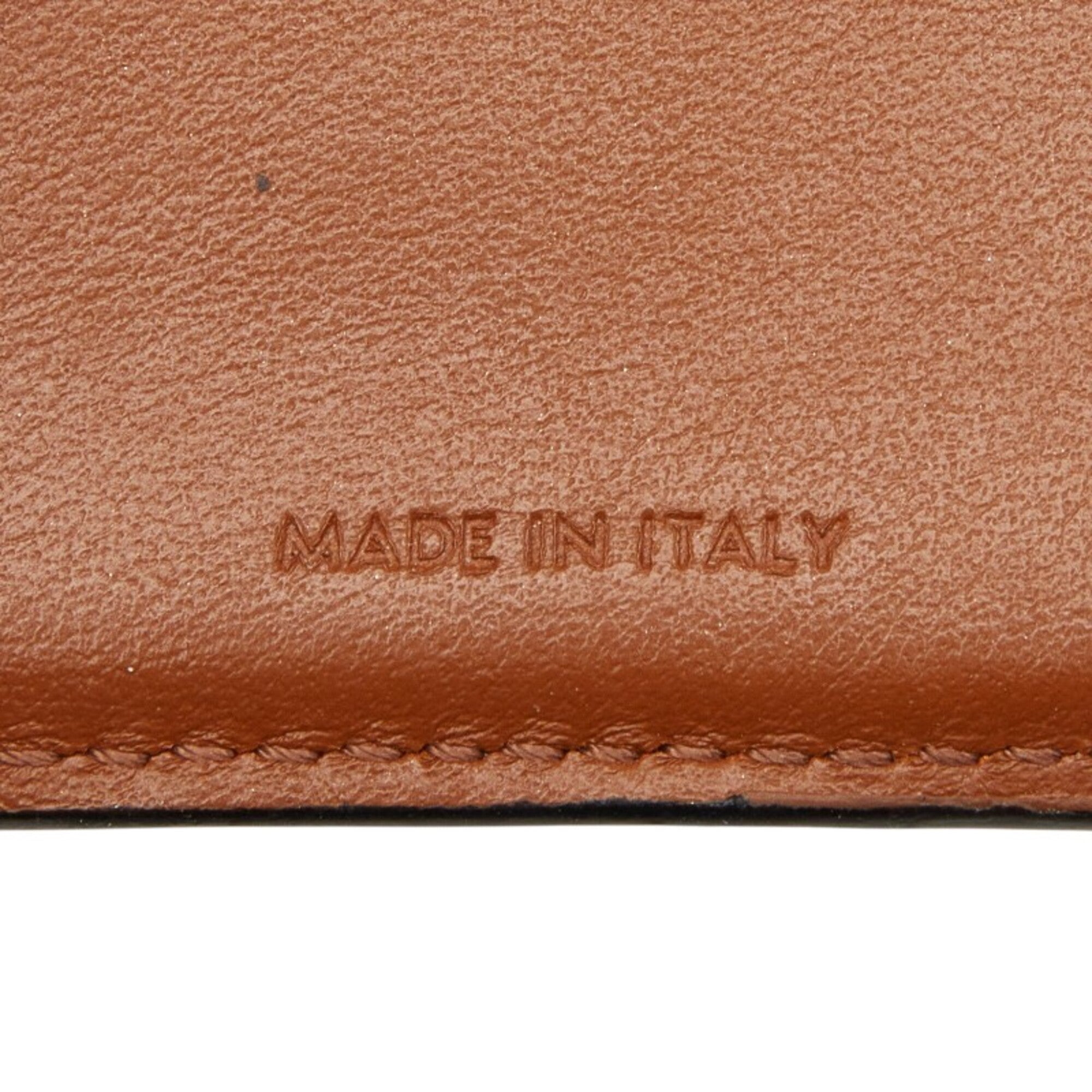 Celine Brown Pvc Wallet (Bi-Fold) (Pre-Owned)