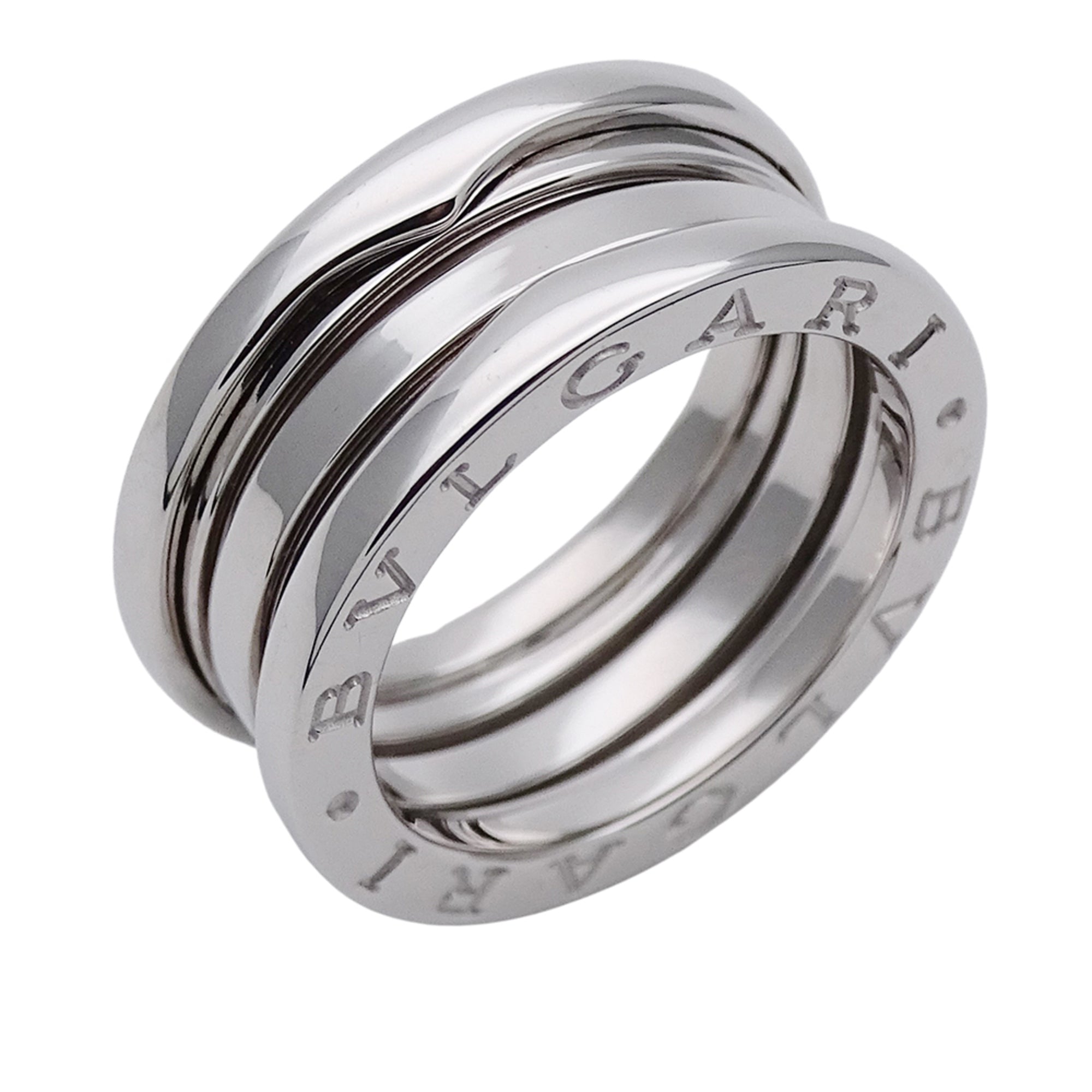 Bvlgari B.Zero1 White Gold White Gold (18K) Band Ring (Pre-Owned)