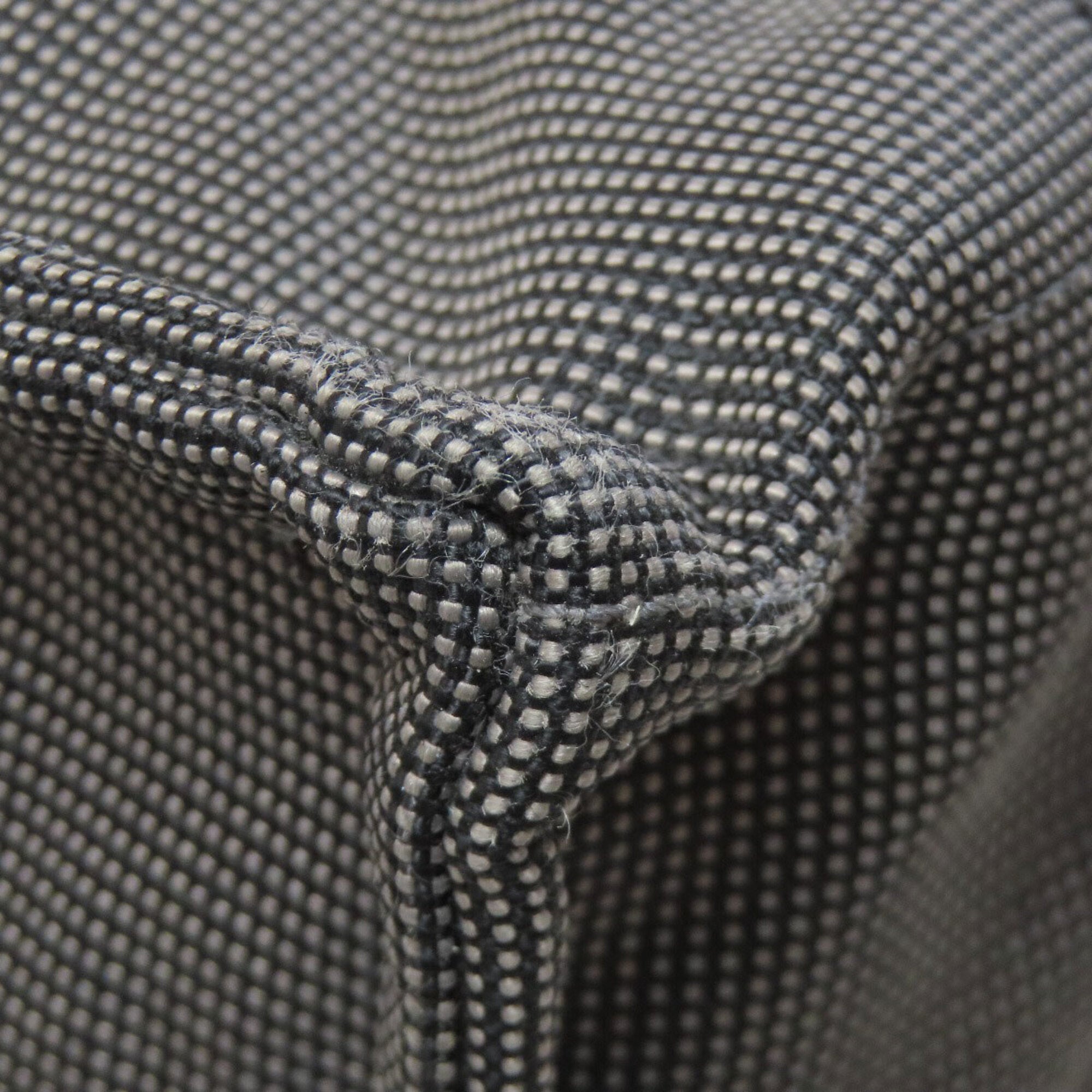Hermes Gray Canvas Backpack (Pre-Owned)