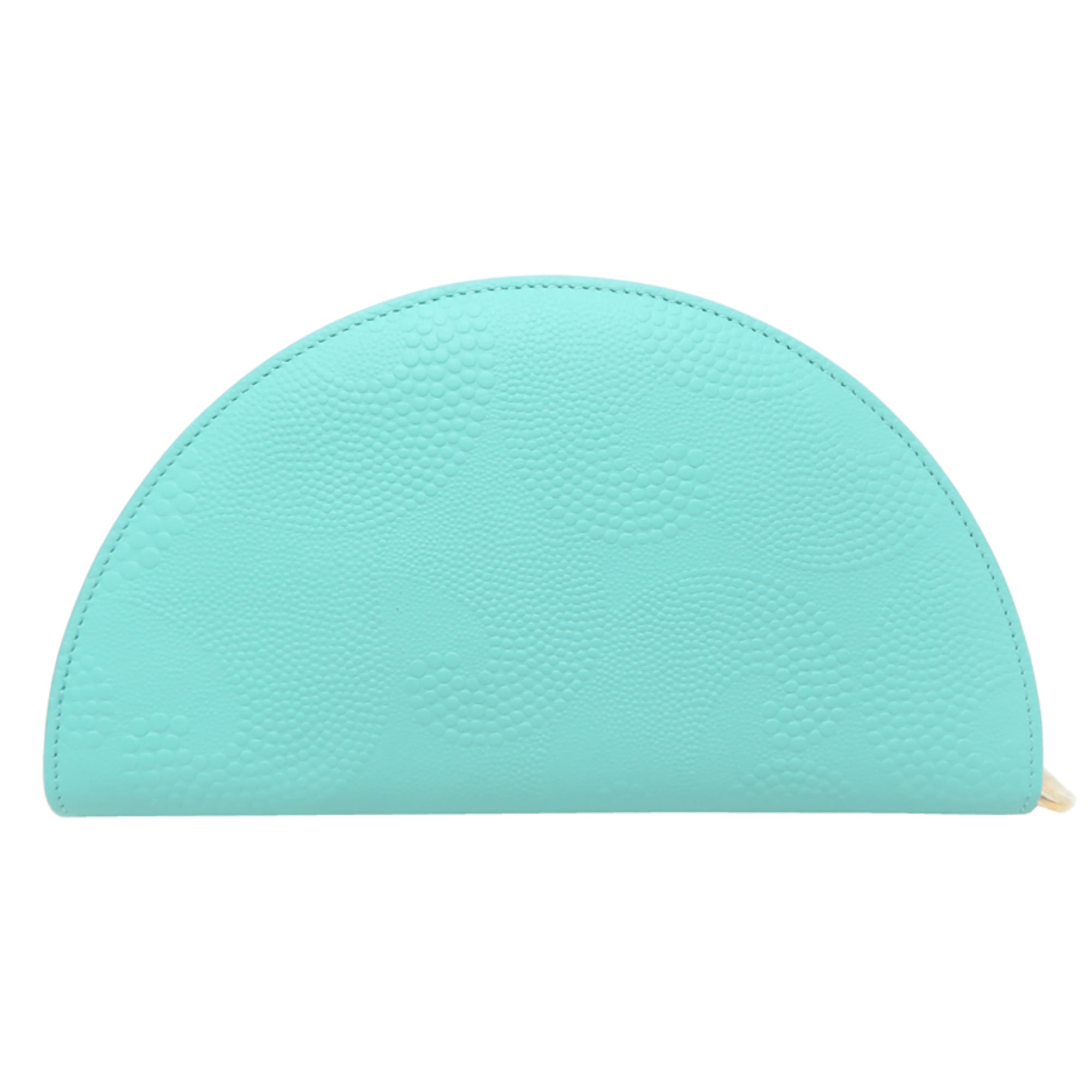 Tiffany Blue Leather Long Wallet (Bi-Fold) (Pre-Owned)