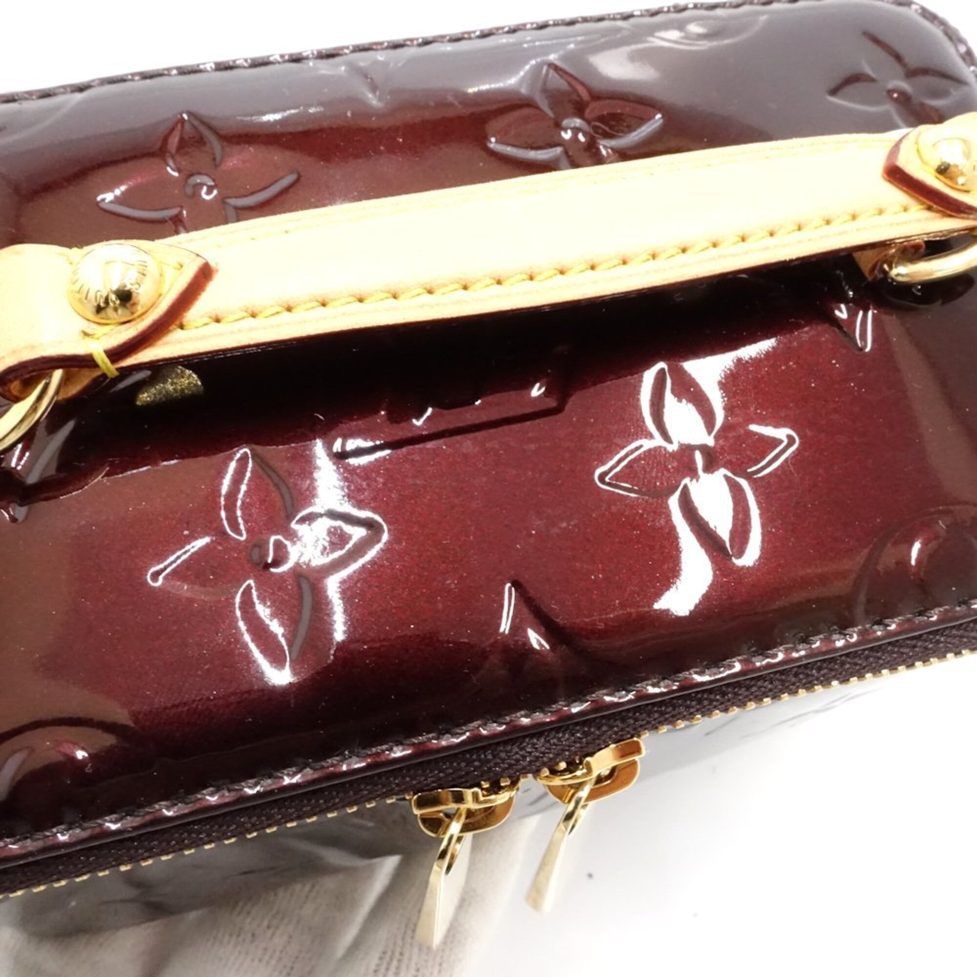 Louis Vuitton Amarante Monogram Vernis Pouch (Pre-Owned)