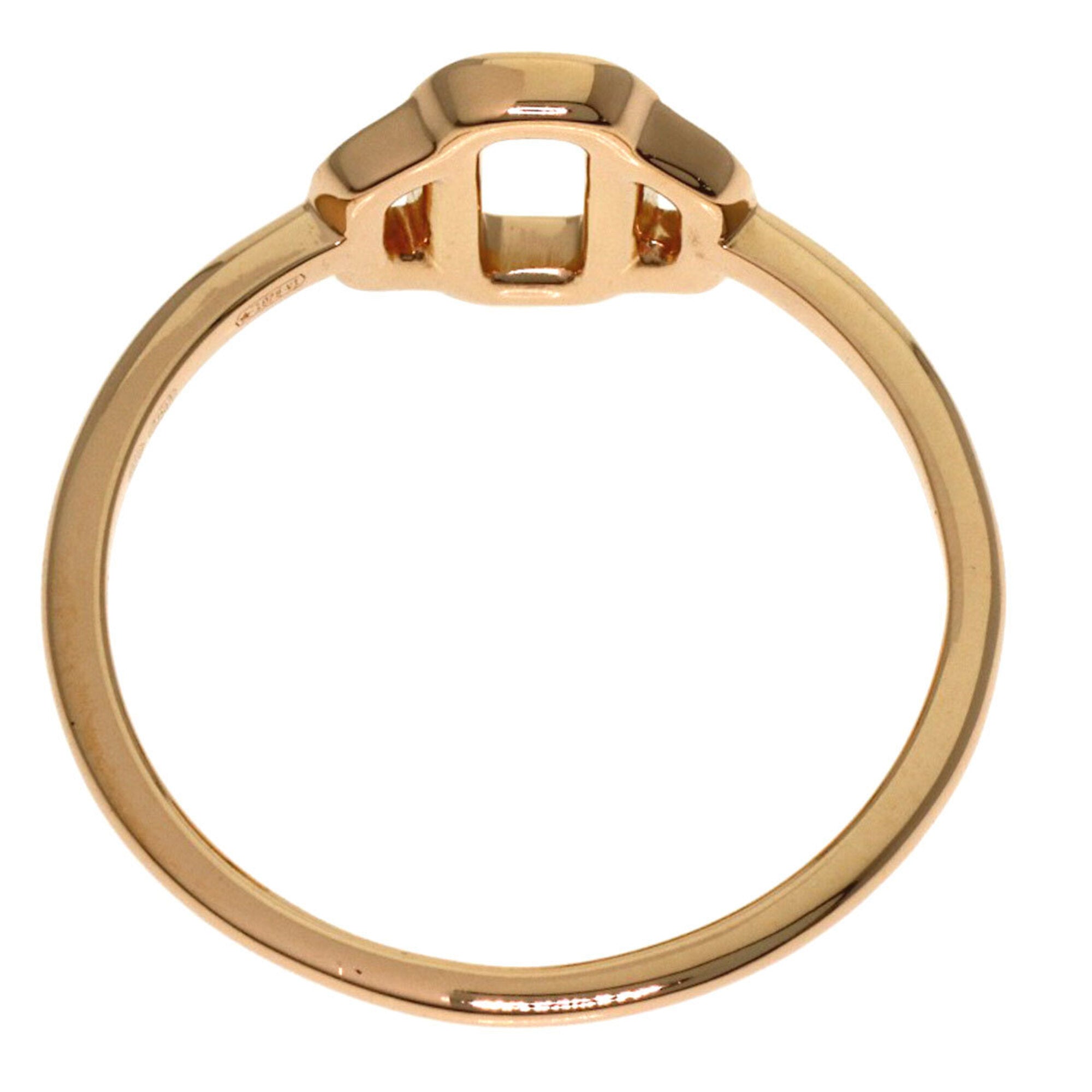 Hermes Pink Gold (18K) Band Ring (Pre-Owned)