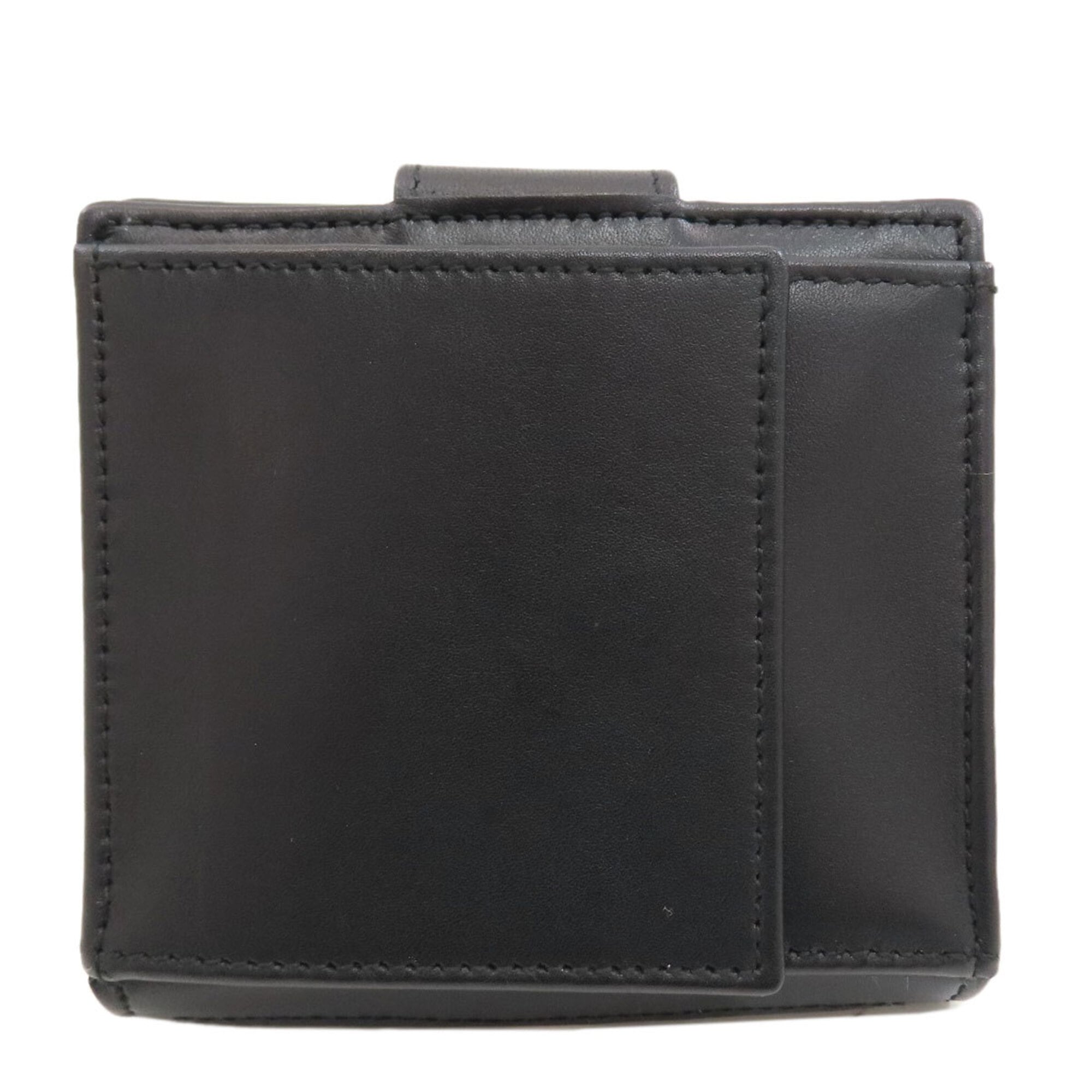 Gucci Black Canvas Leather Wallet (Bi-Fold) (Pre-Owned)