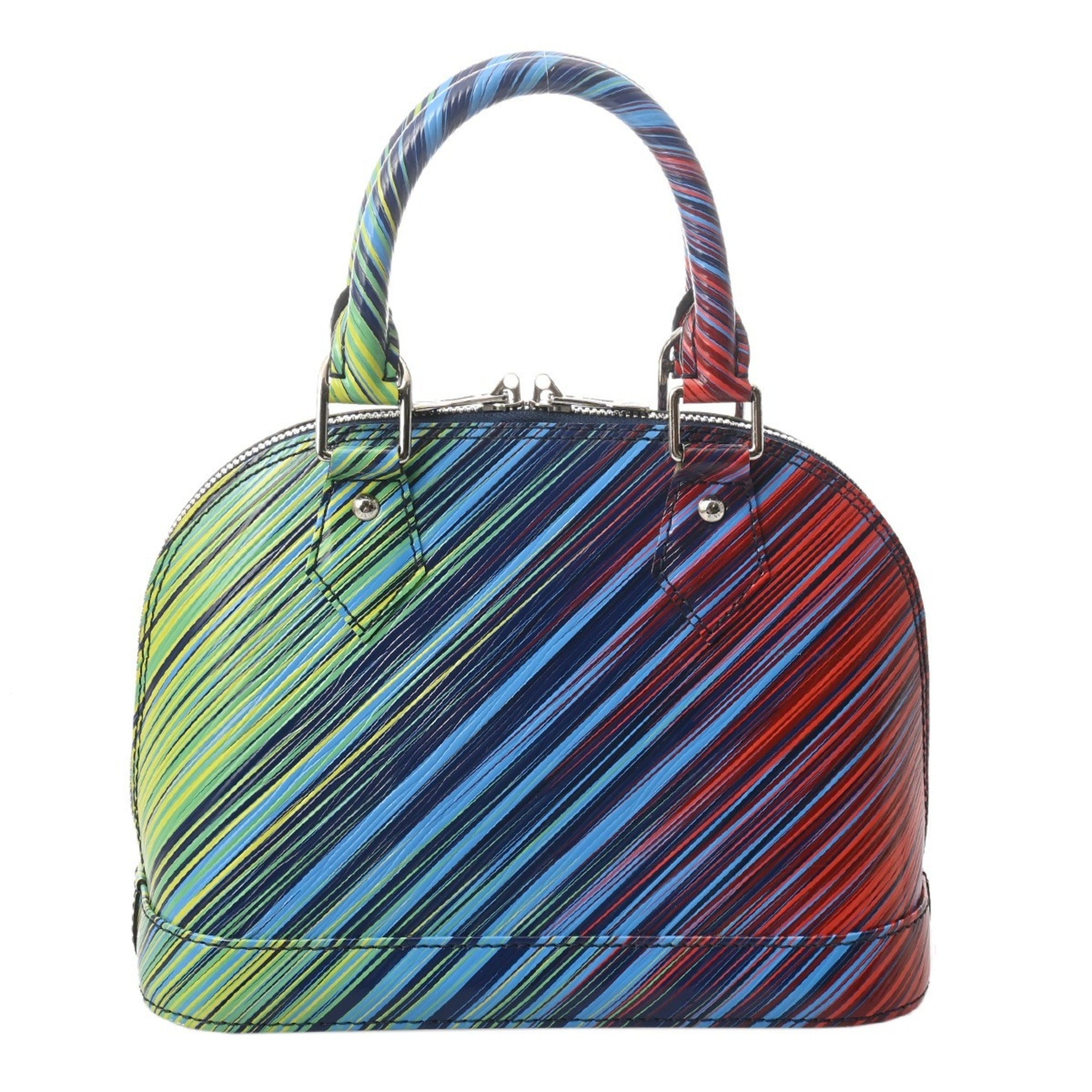Louis Vuitton Blue Multi-Color Epi Leather Handbag (Pre-Owned)