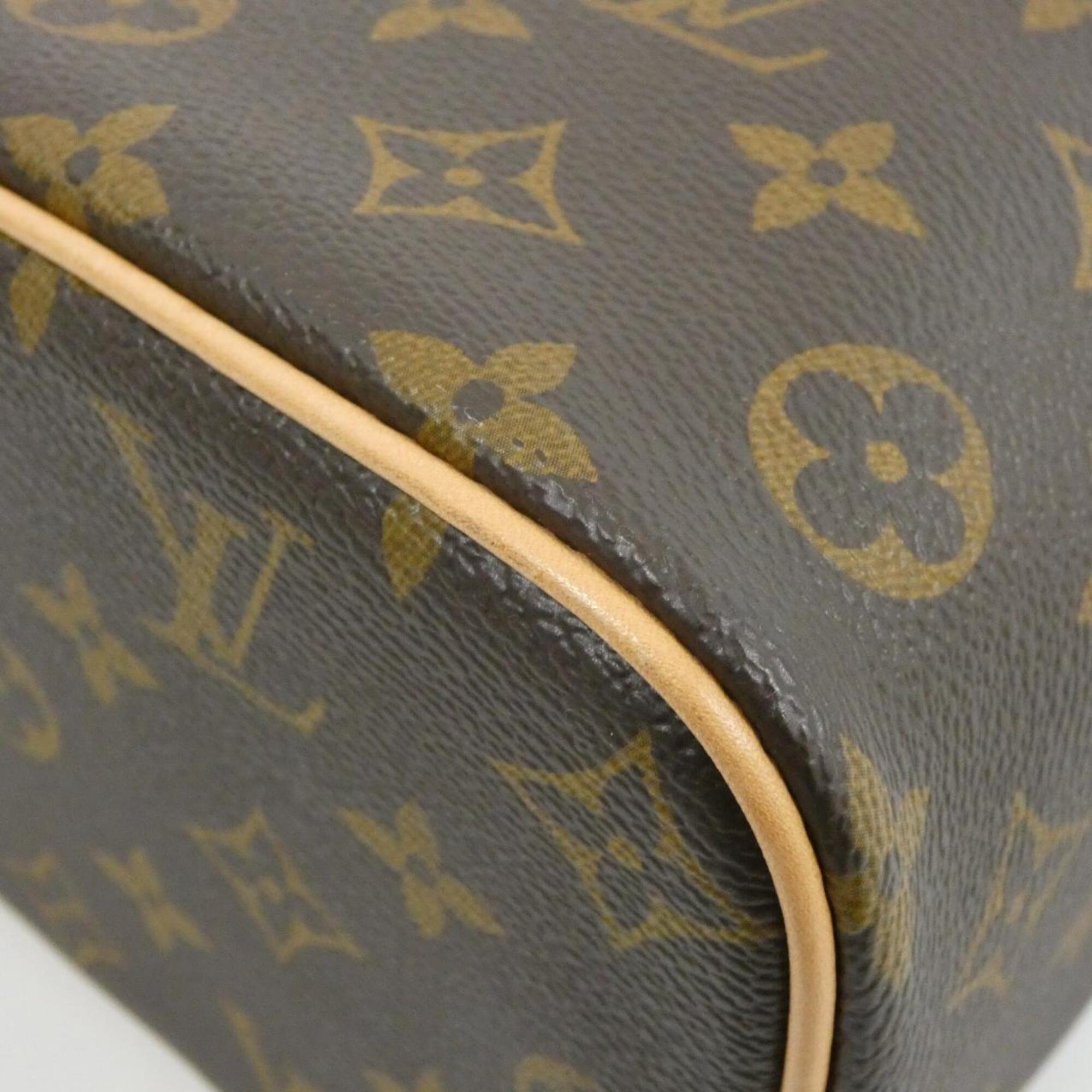 Louis Vuitton Brown Coated Canvas Handbag (Pre-Owned)