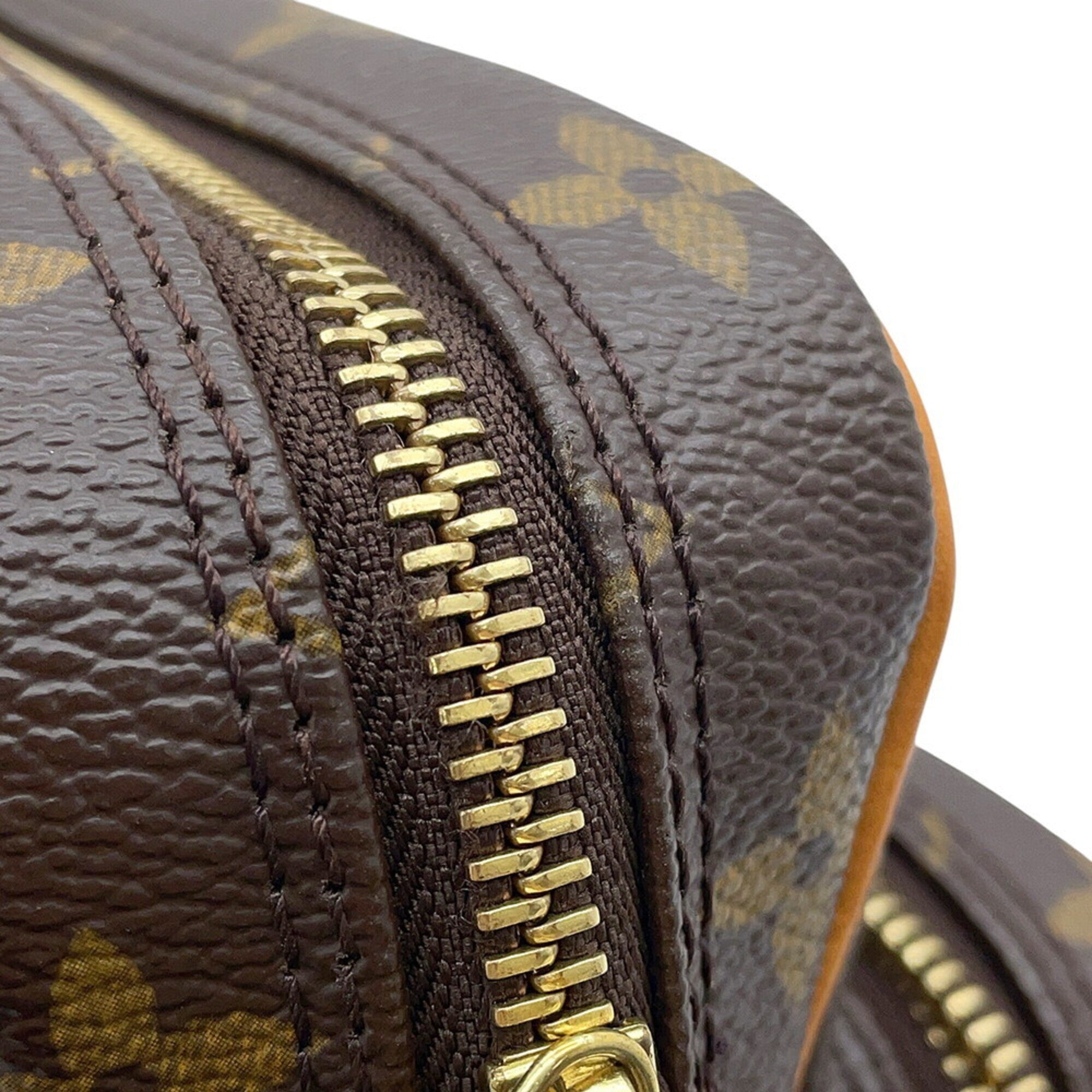 Louis Vuitton Brown Monogram Handbag Shoulder Bag (Pre-Owned)